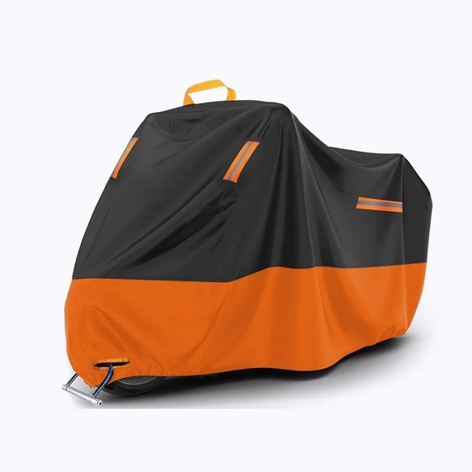 Funda Impermeable Motocicleta para Y&amaha MT-09 con Bandas Reflectantes, Orificios para Candado Y Bolsa De Almacenamiento