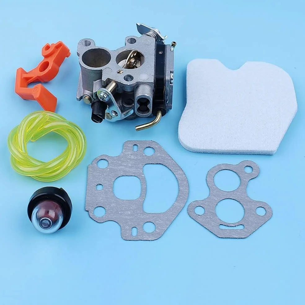 Carburador desbrozadora Carburador de motocicleta para McCulloch CS380 CS340 CS 340 380, pieza palanca interruptor motosierra, carburador, filtro aire, bombilla cebadora, kit línea combustible