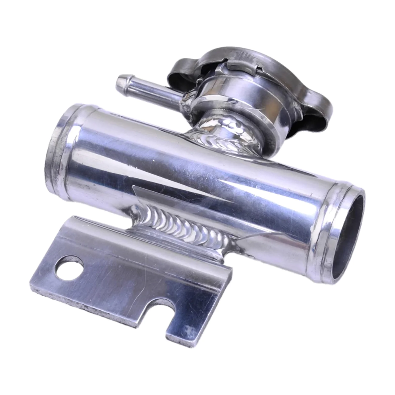 Boquilla de llenado for depósito agua plateada con conector Ca, compatible Mitsubishi Lancer Evolution EVO 10 X GSR