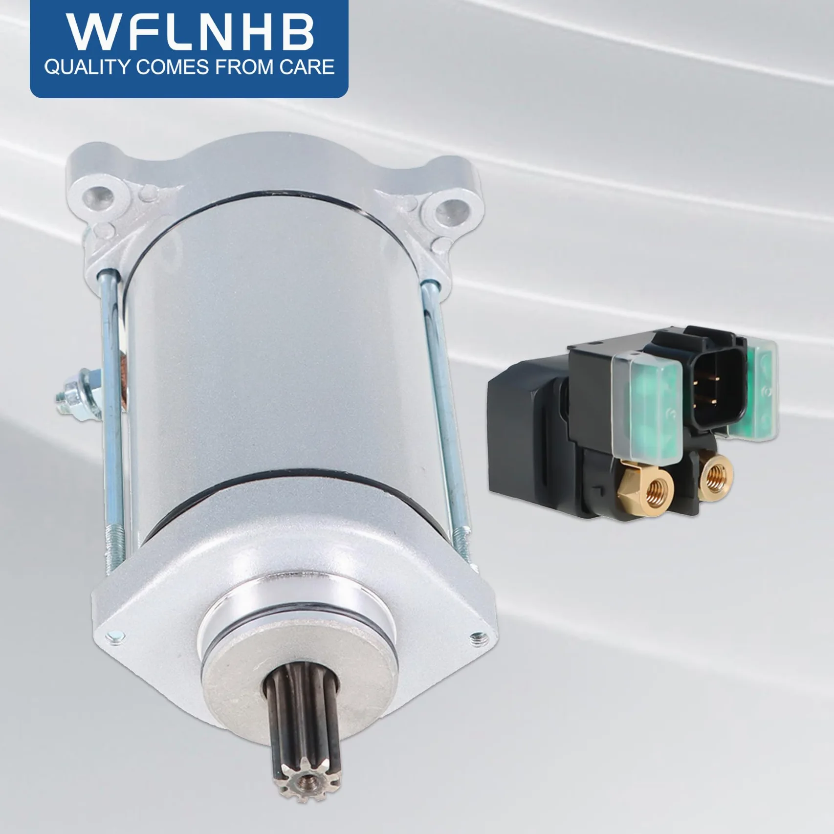 WFLNHB Repuesto de solenoide de arranque y relé para Suzuki VL1500 VL1500B Intruder 1500 1998-2004