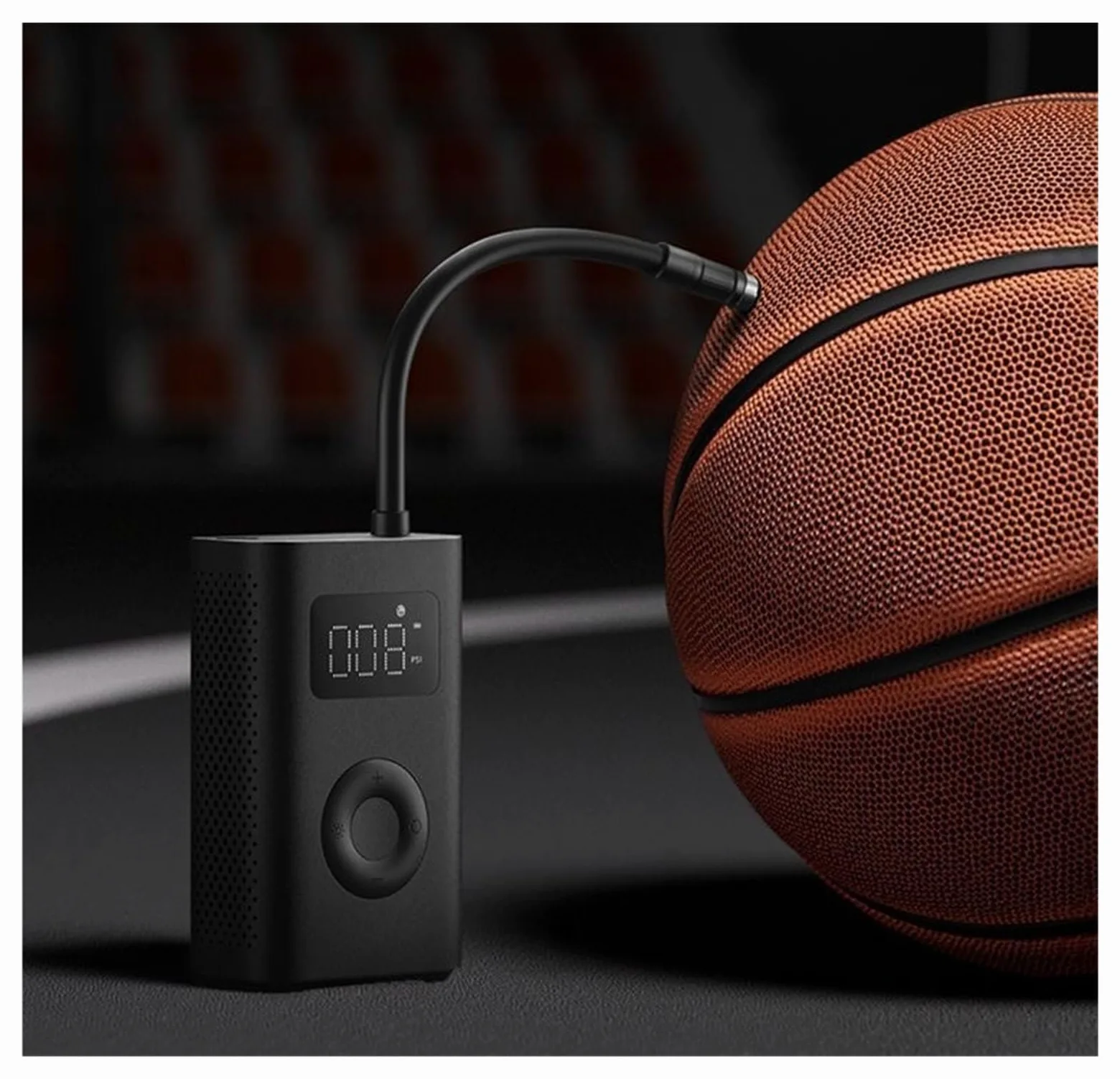Bomba de Aire para Coche, Compresor De Aire Inflable Portátil 2000 MAh For Bicicleta, Coche, Motocicleta Y Balón para Motos