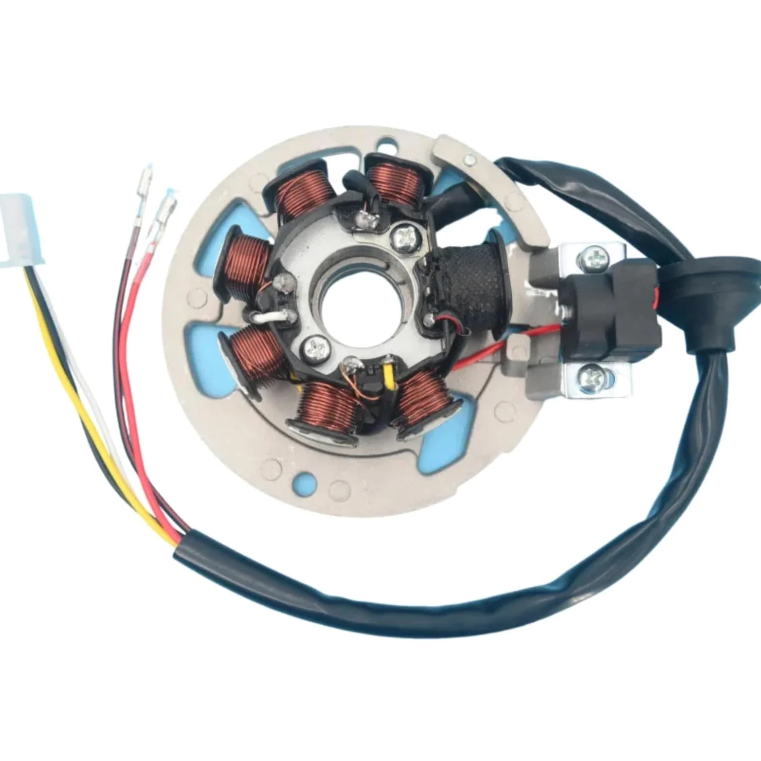 Compatible Con Jog 50 90 CY50 CY90 YE50 YE80 Para Zest 50 80 Para YH50 YM50 YN50R YQ50 11 Polos Generador De CA Magneto Estator Bobina