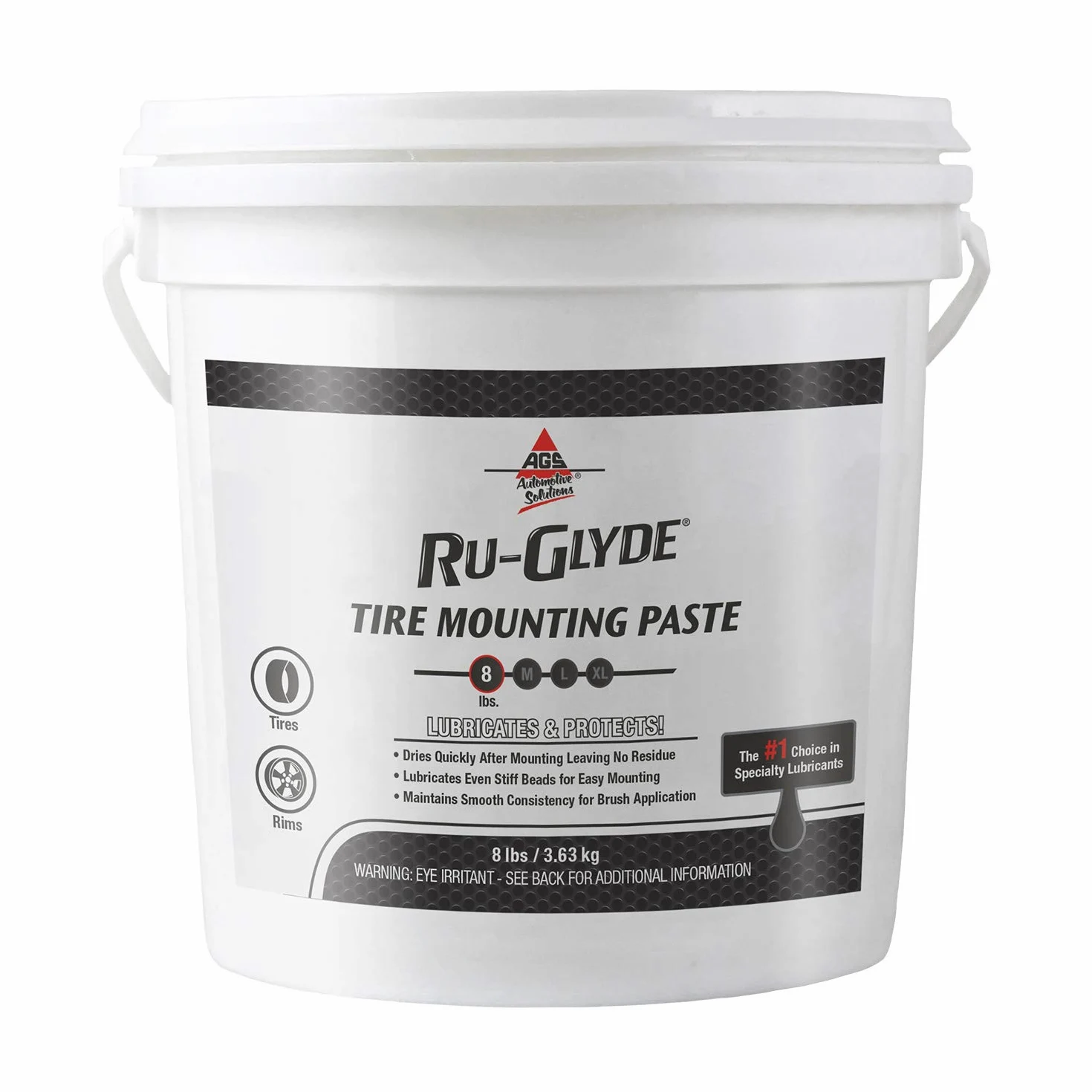 Ru-Glyde Pasta de montaje para neumáticos, 8 libras