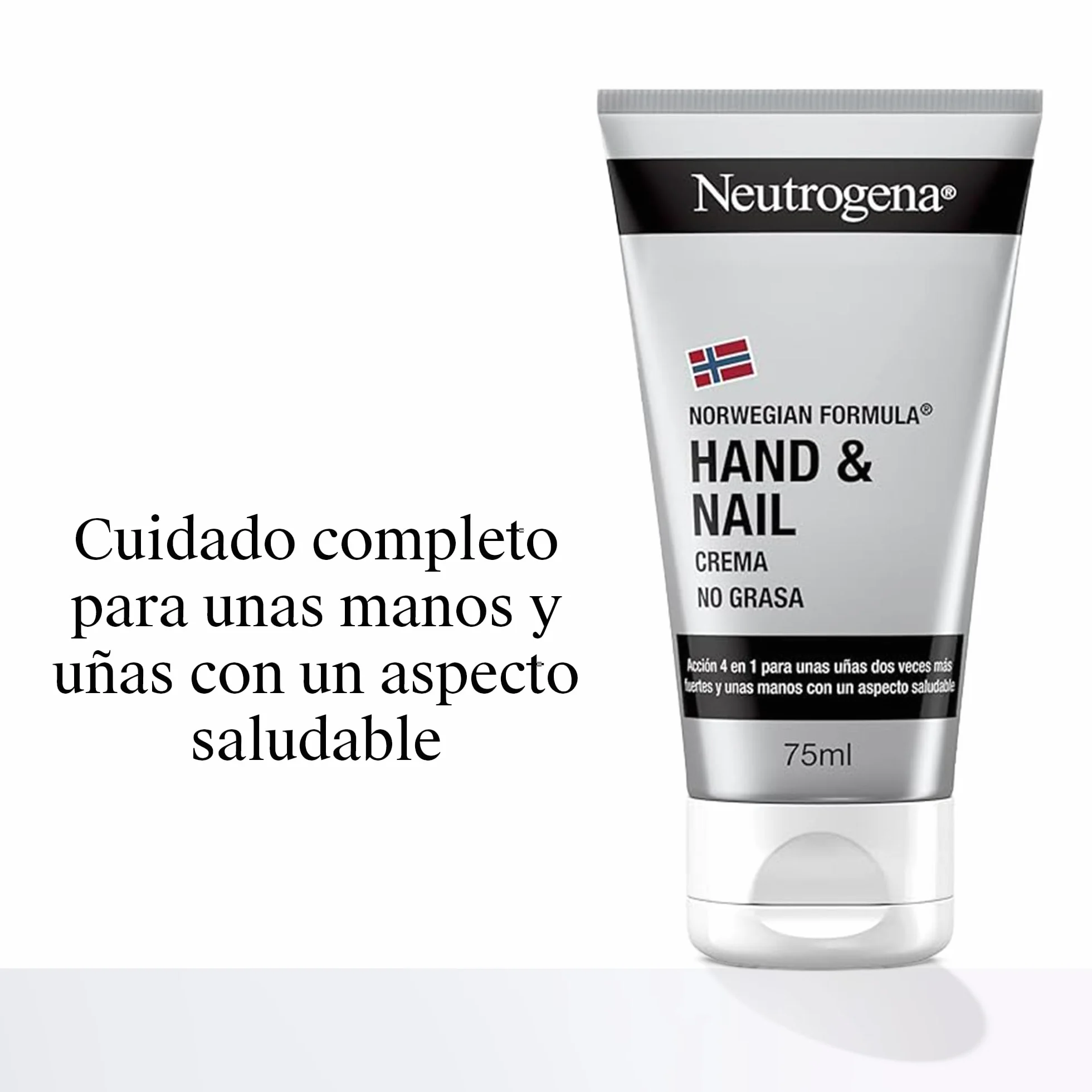 Neutrogena Fórmula Noruega Hand & Nail Crema de Manos y Uñas 75 ml reparadora con pantenol
