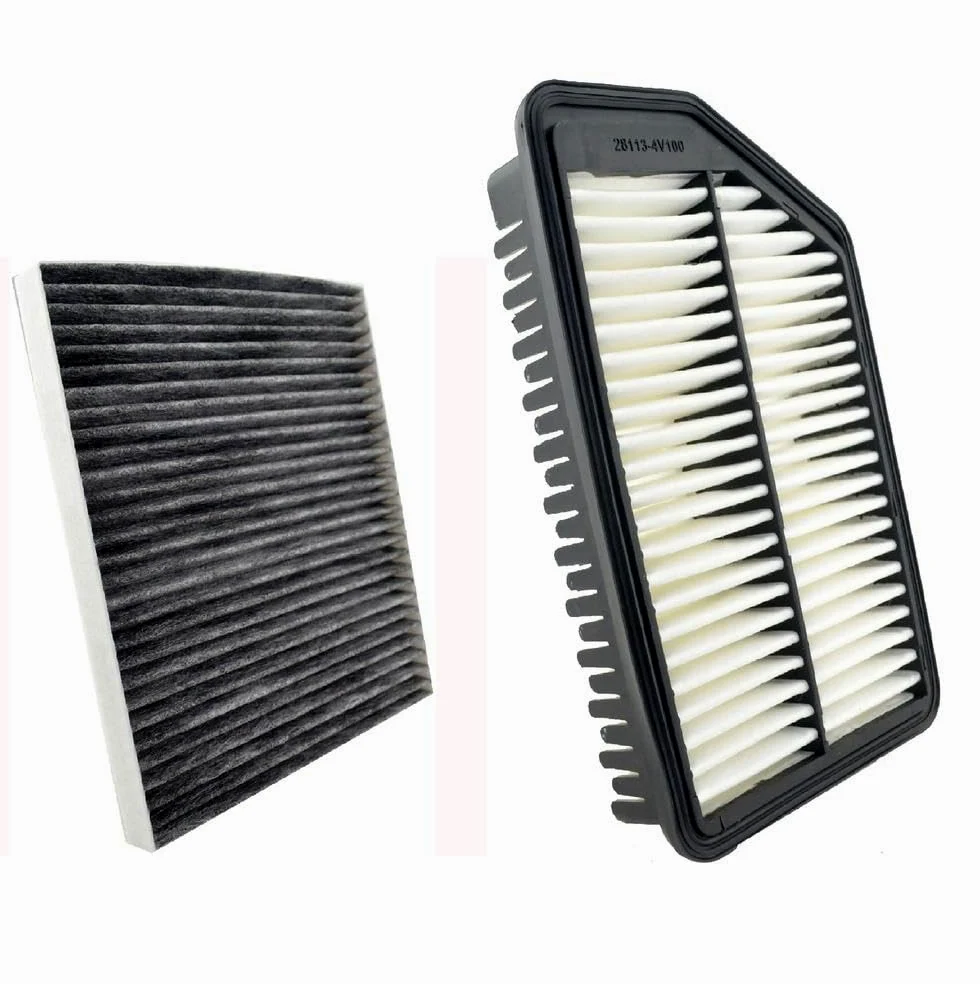 Juego De Filtros De Aire Para Habitáculo De Motor De Coche Para Kia Para Sportage 2011-2016 Para Hyundai Para Tucson 2010-2015 Para Forte Koup 2013 Repuestos
