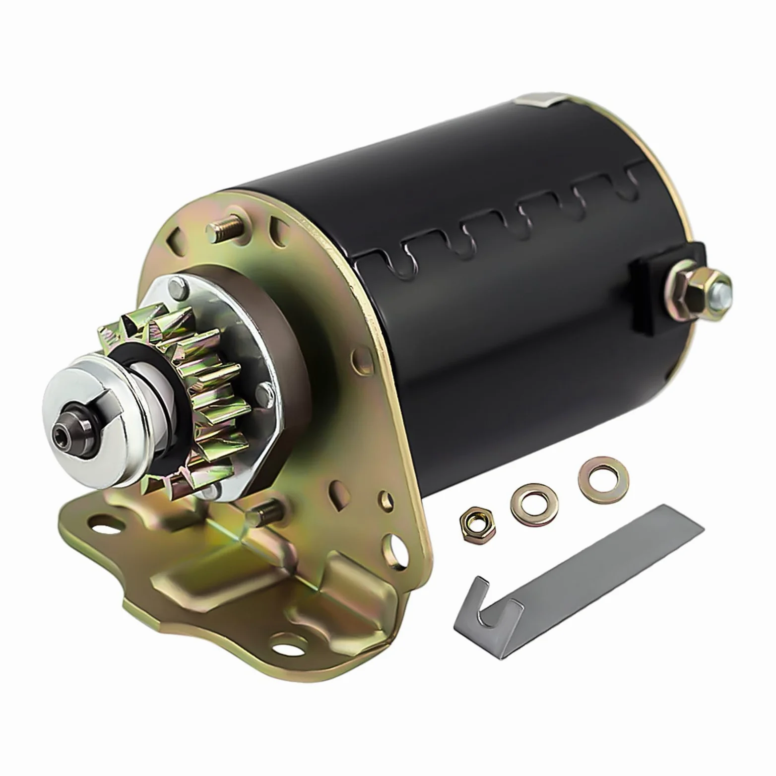 maXpeedingrods Motor de arranque para Briggs & Stratton, arrancador Tsarbo Motor de arranque de 12 V y 14 dientes para Cub Cadet para John Deere para Craftsman, etc. 693551 210807 215802 693552