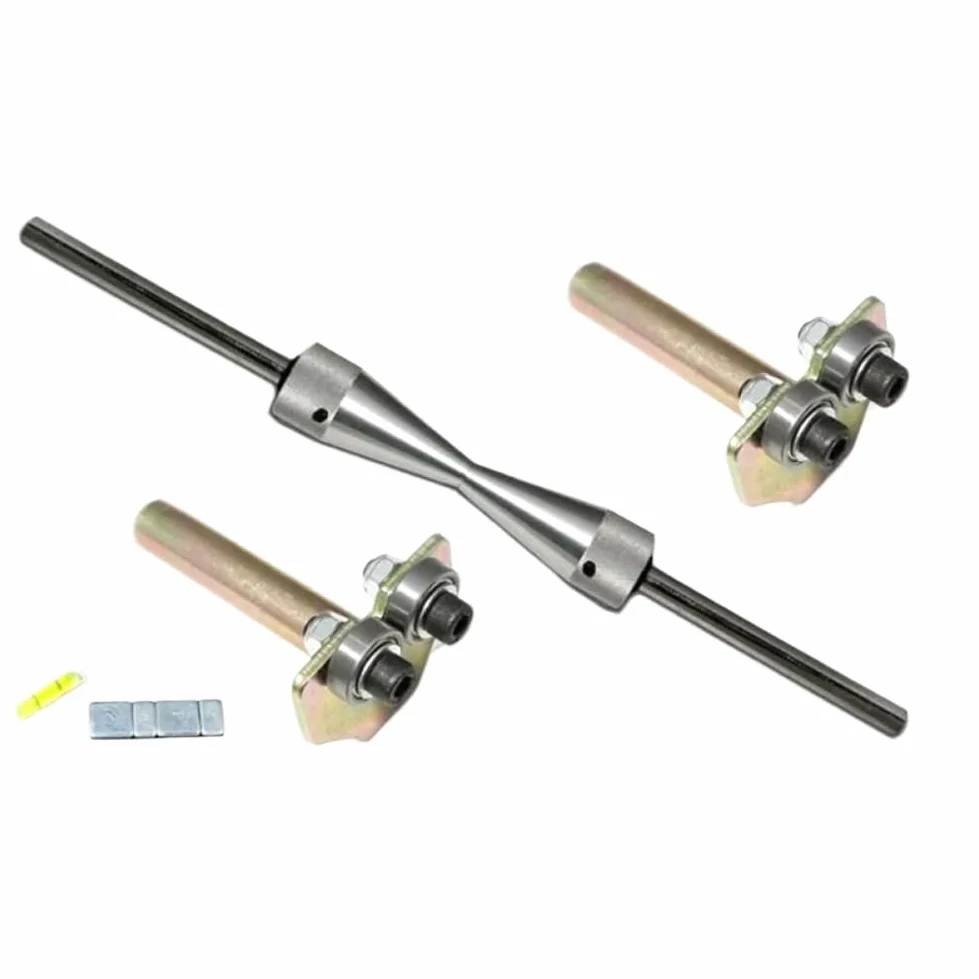 Kit de equilibrador de Ruedas Compatible con Llantas de Motocicleta y Bicicleta para alineación de neumáticos y Ruedas