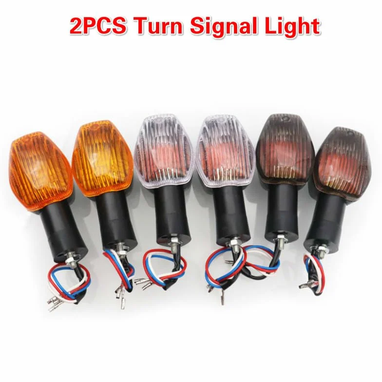 Intermitentes Moto Lámpara indicadora de luz de señal de giro, compatible For HONDA CB400SF CB600 900, compatible For HORNET RVT 1000R CBR 919 05-up 1300, accesorios for motocicleta, 2 uds. Intermiten