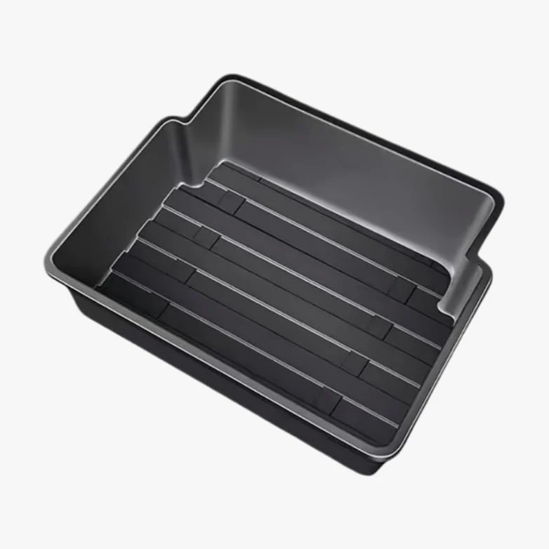 Caja de Almacenamiento Debajo del Asiento para Skoda Kamiq/Karoq/Kodiaq, Impermeable Antirrayas, Negro