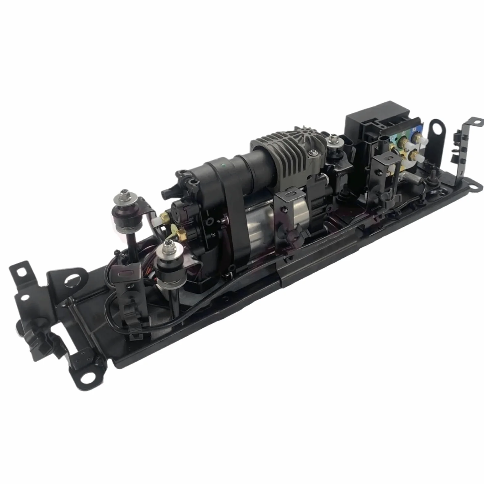 Suspensiones de aire Bomba Aire Bomba Compresora Suspensión Neumática Con Bloques Válvulas Suspensión Para Maserati Para Levante 2017-2020 670037522 670039247 670032005 Amortiguadores