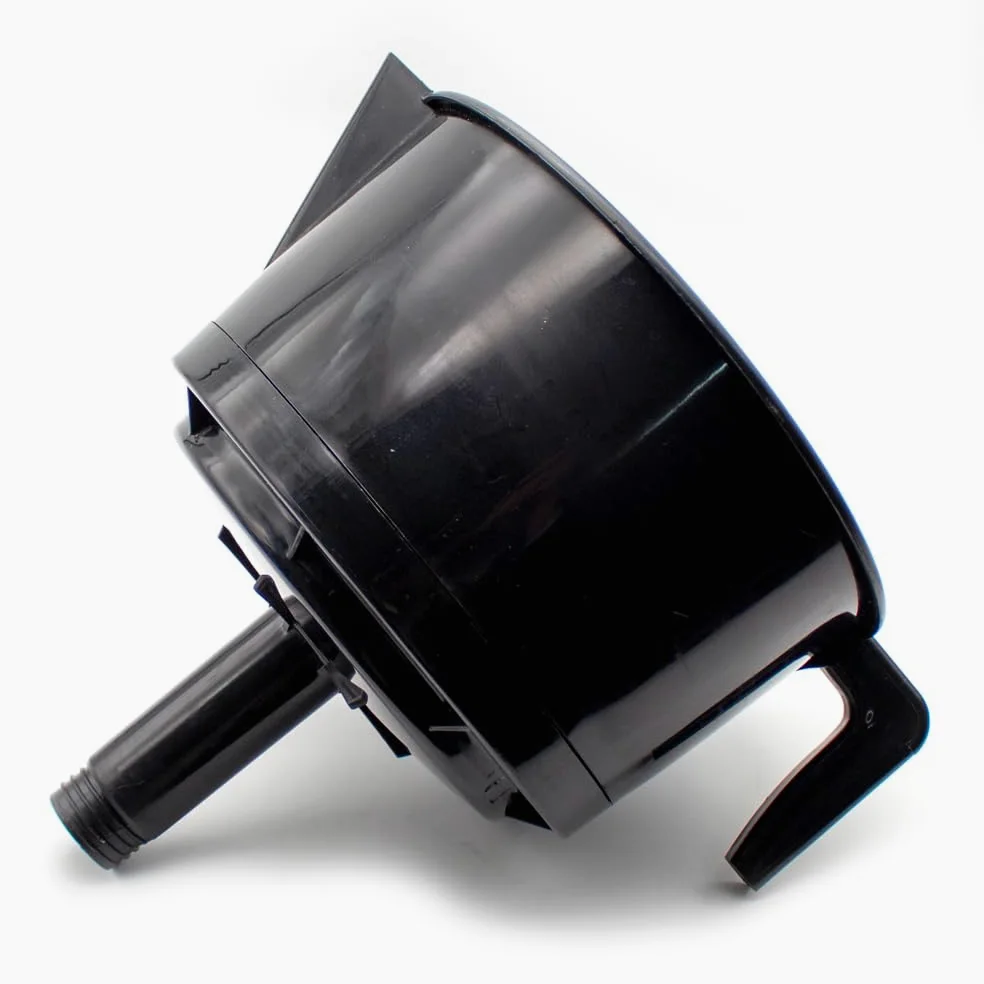 Embudo de Filtro de Combustible, Embudo de Separación de Aceite y Agua, Filtro de Embudo de Cifrado de Nailon de Gasolina Diésel de 4 Filtros, Filtro de Combustible de Engrasador Negro