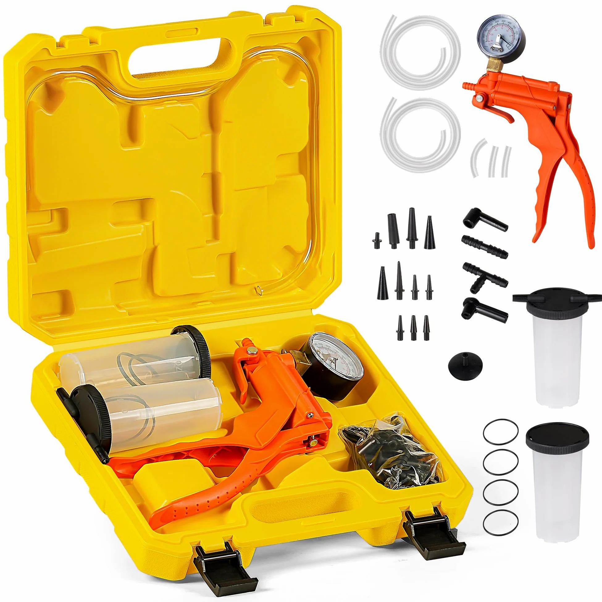 Kit de purgador de frenos de bomba de vacío de mano