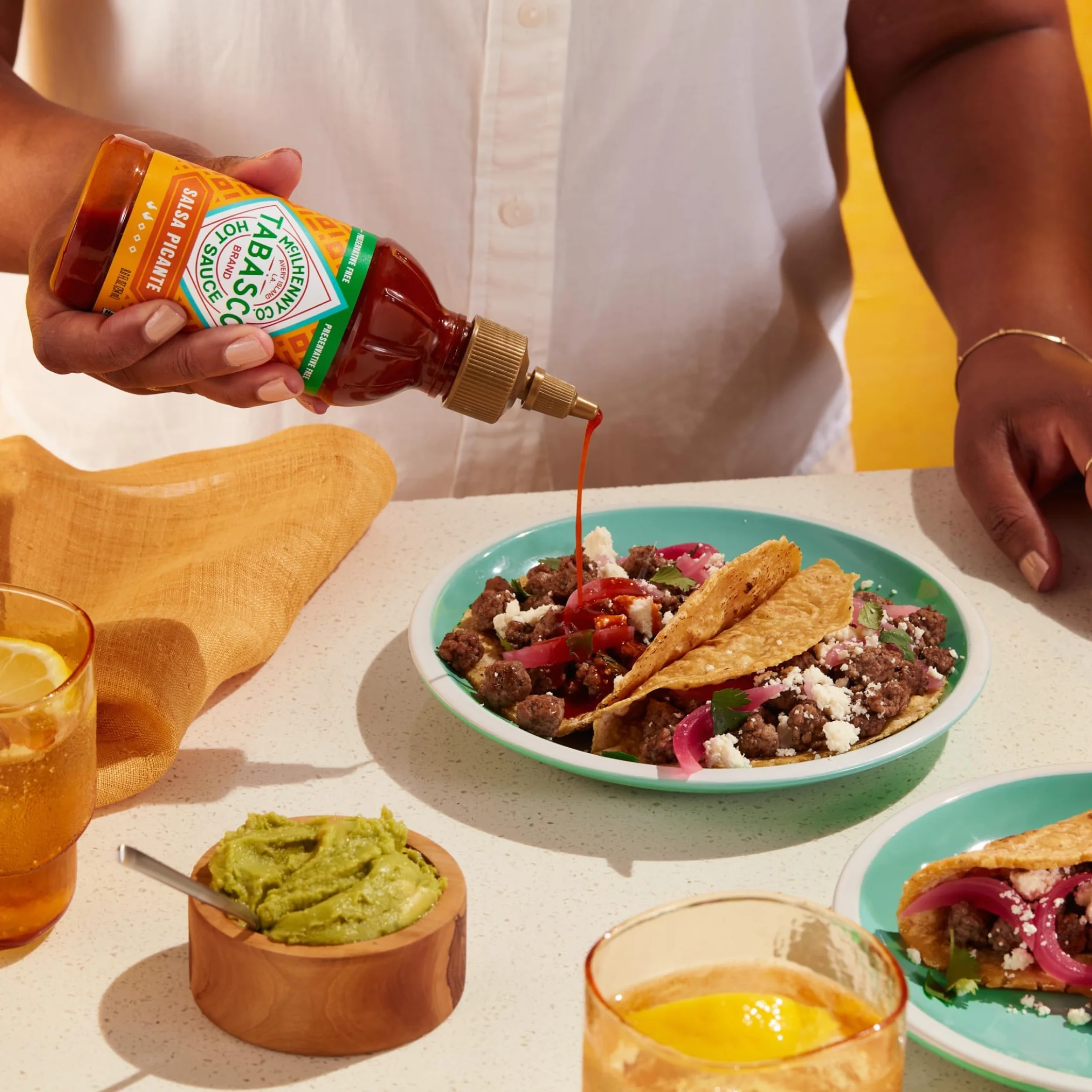 TABASCO 3-pack: Sriracha, Búfalo y Salsa Picante 256 ml Botellas