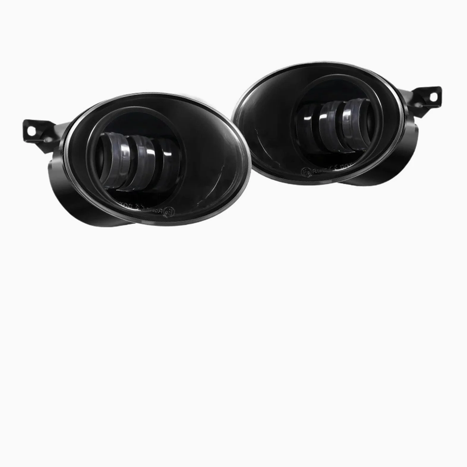 SANCAK Para VW Para Golf Para Jetta 6 Para Tiguan 5N Para Touran Para EOS Para Caddy 2 X Luz LED Antiniebla Ojo Ángel DRL Lámpara Conducción Antiniebla Delantero(Amarillo)