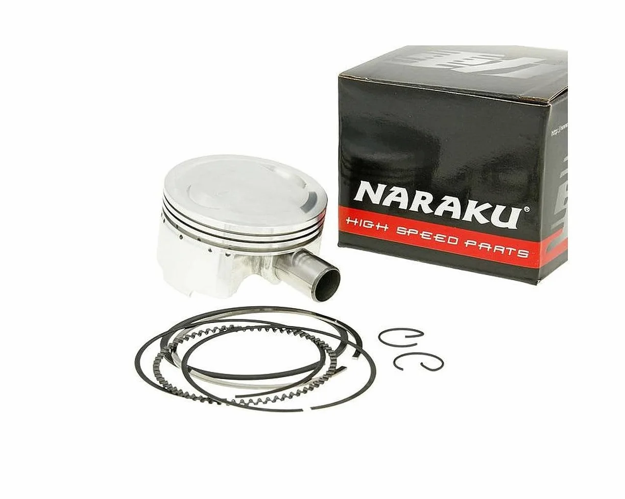 Juego de Pistón Naraku 180 CCM 63 mm Forjado para GY6, Kymco AC