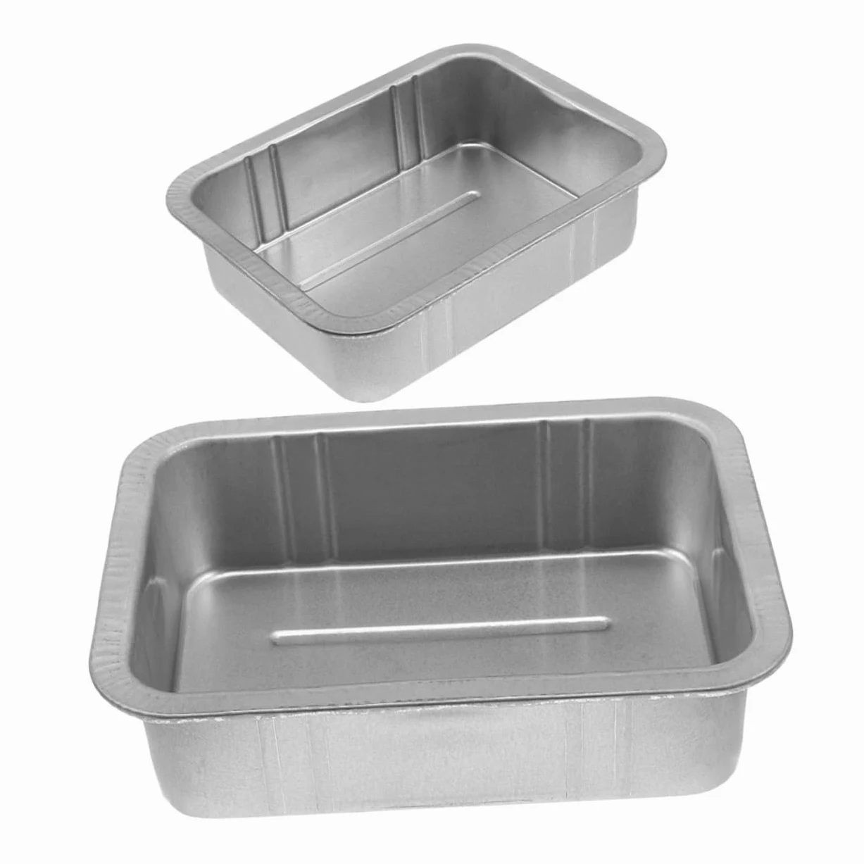 Bandeja de Goteo de Aceite Metálica Engrosada 2 Tamaños (pequeña y Grande) para Mantenimiento Automotriz, Resistente, sin Fugas, Adecuado para Reparaciones y Cambios de Aceite