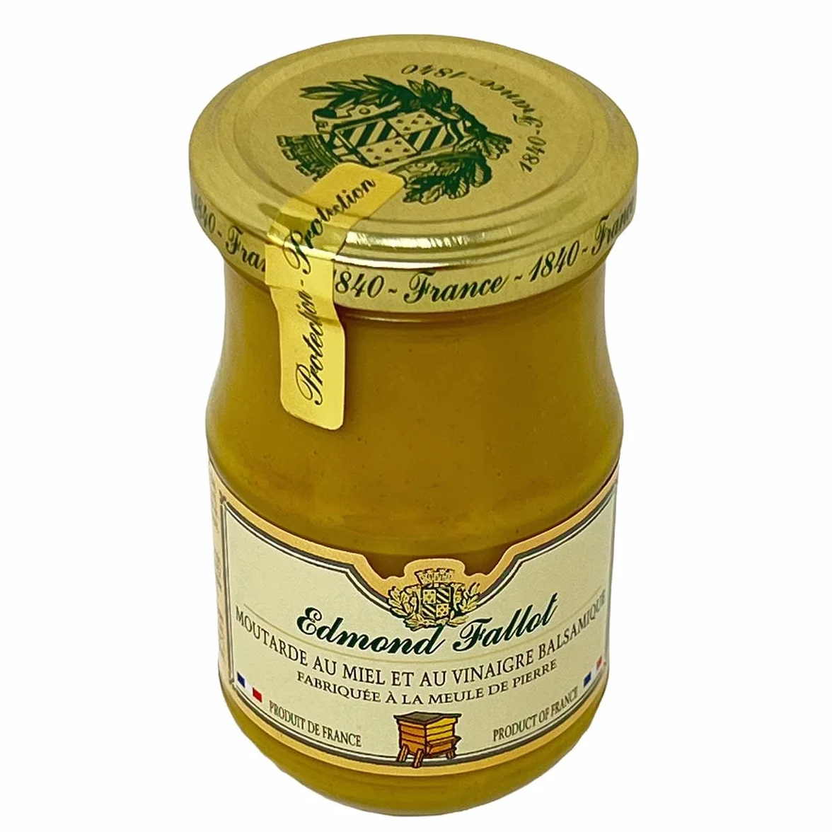 Edmond Fallot Mostaza de Dijon con vinagre balsámico y miel Bote 190 ml