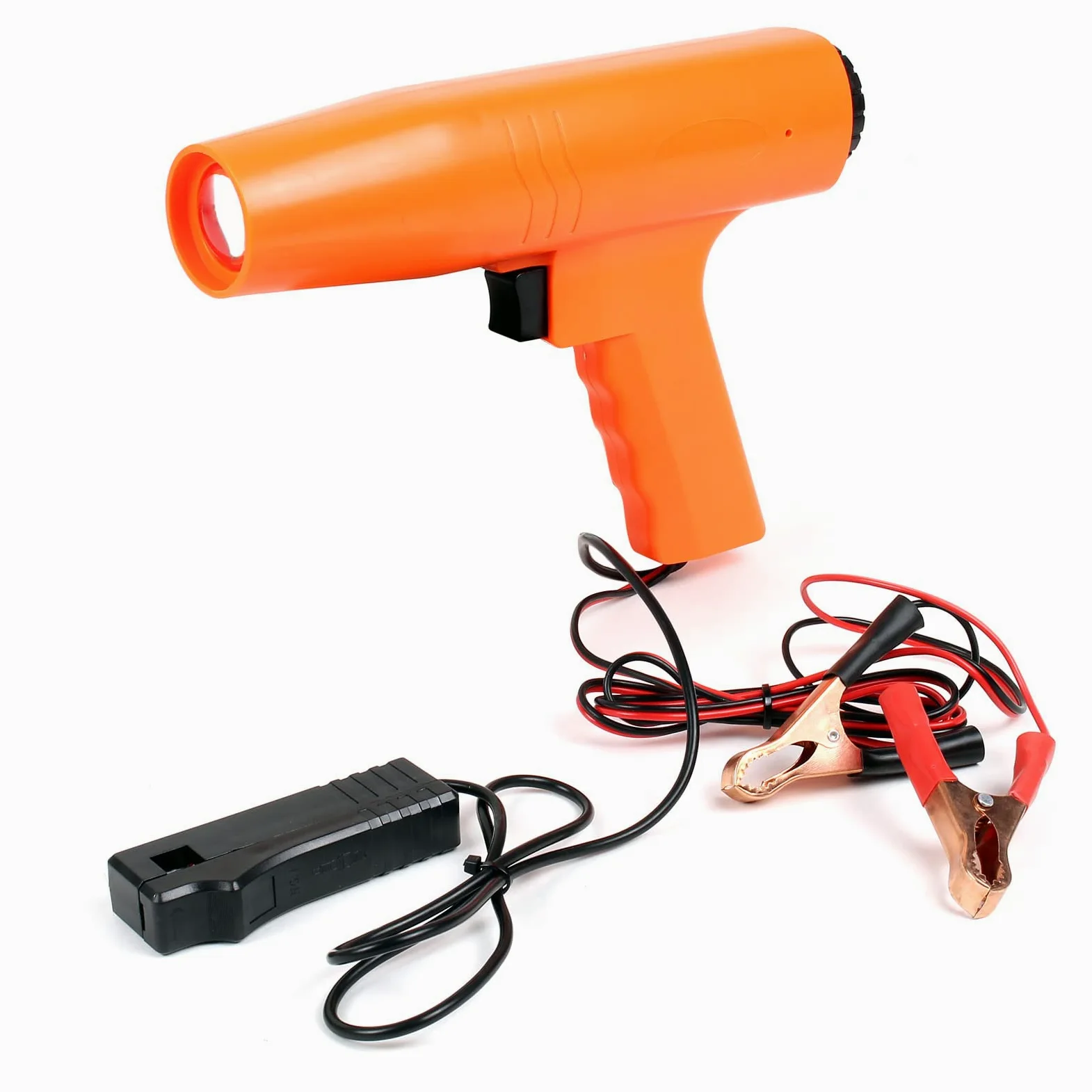 WilTec Pistola de luz de encendido lámpara estroboscópica 12V
