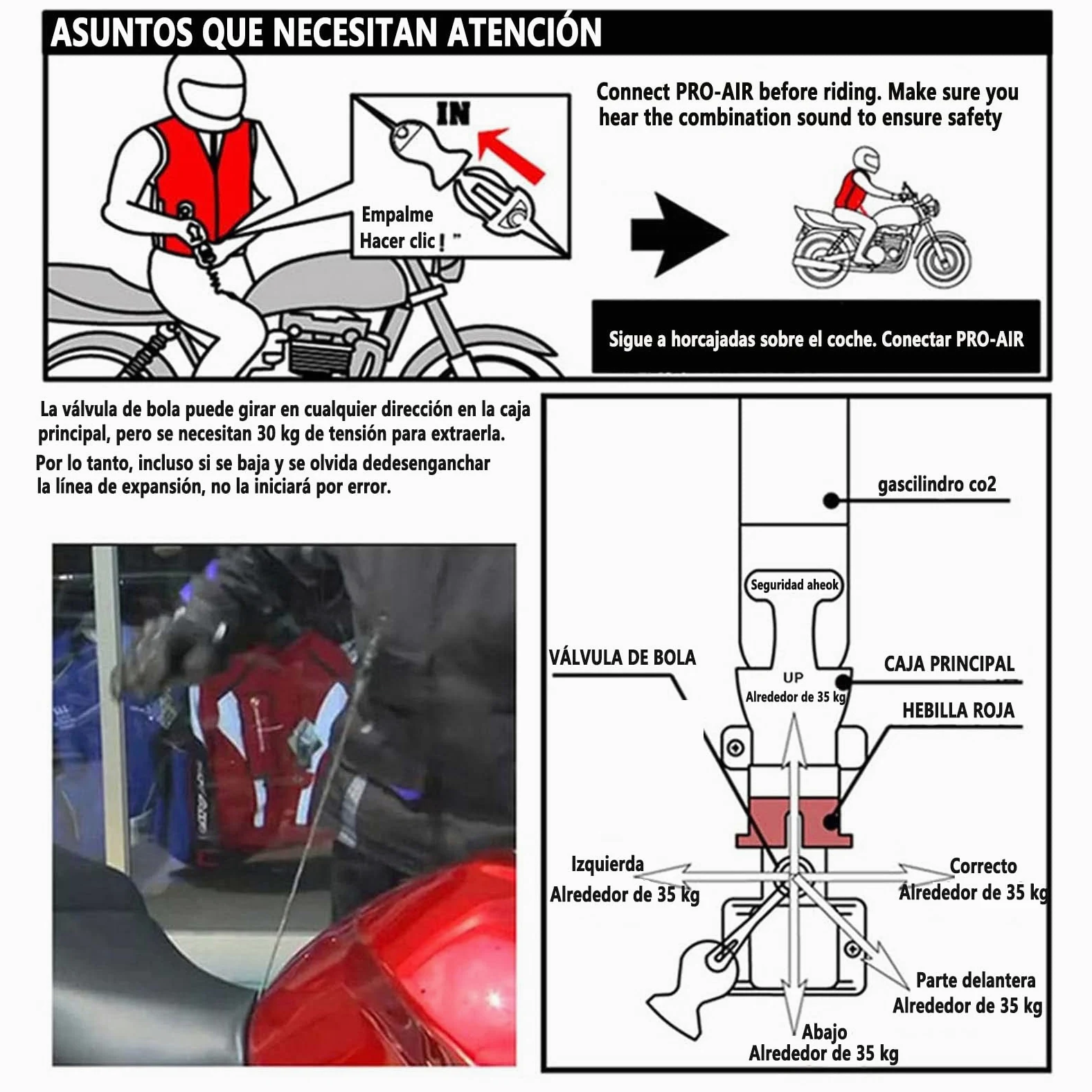 Chaleco Airbag para Equitación Mujer, Protector Reflectante y motoTranspirable, Prevención de Caídas Montando a Caballo