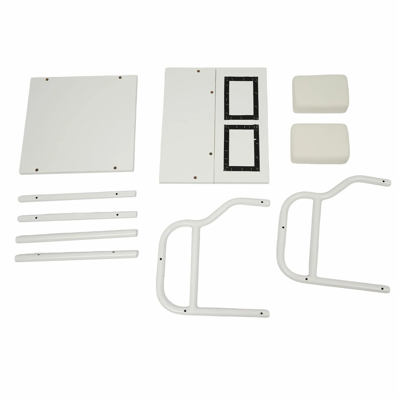 Carrito para baño de pies con 4 ruedas universales, tapa plegable, pedicura accesorio salón