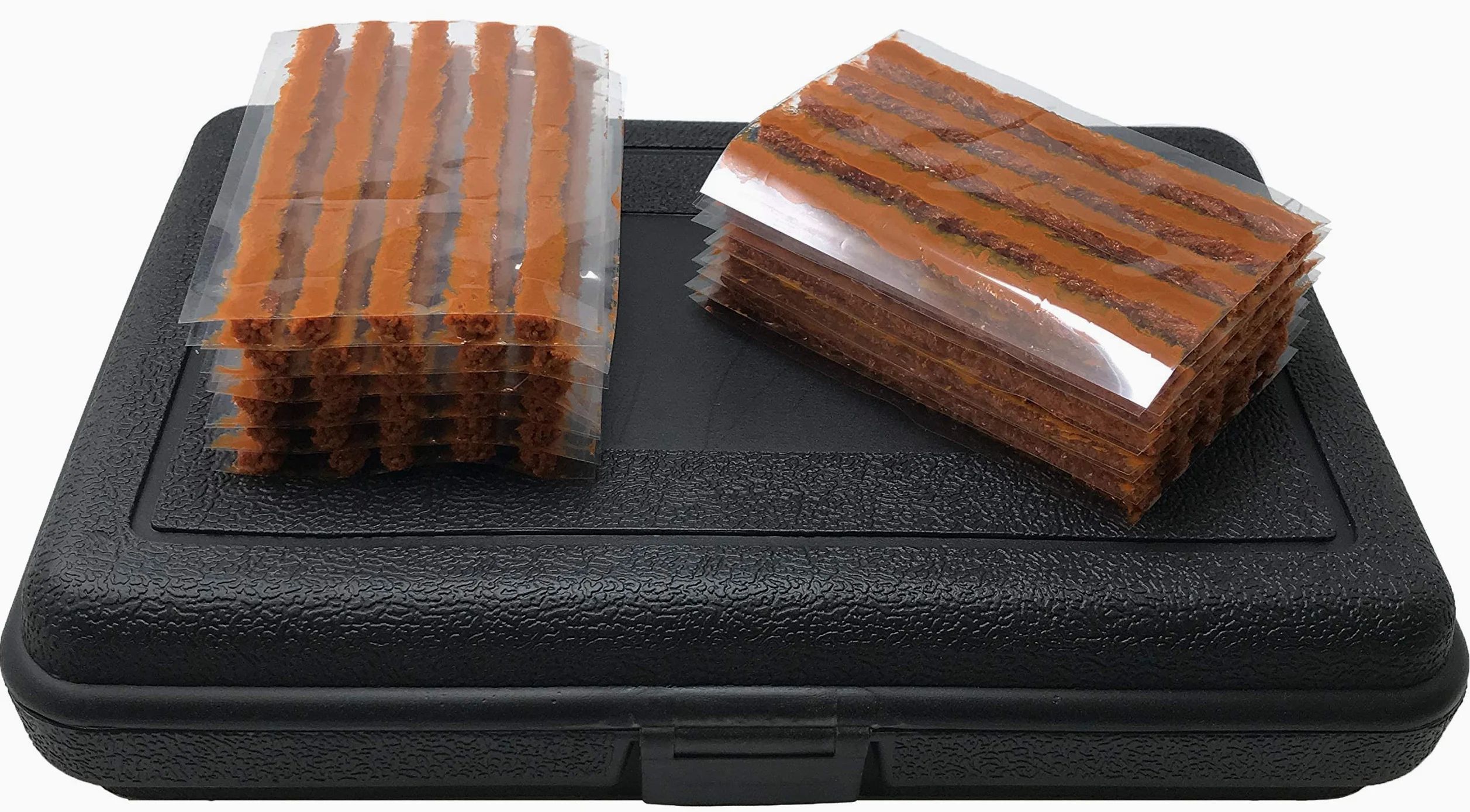 Professional 65 Piece Flat Tire Repair Kit with Plug Probe & Needle Tool for Car Truck Motorcycle ATV