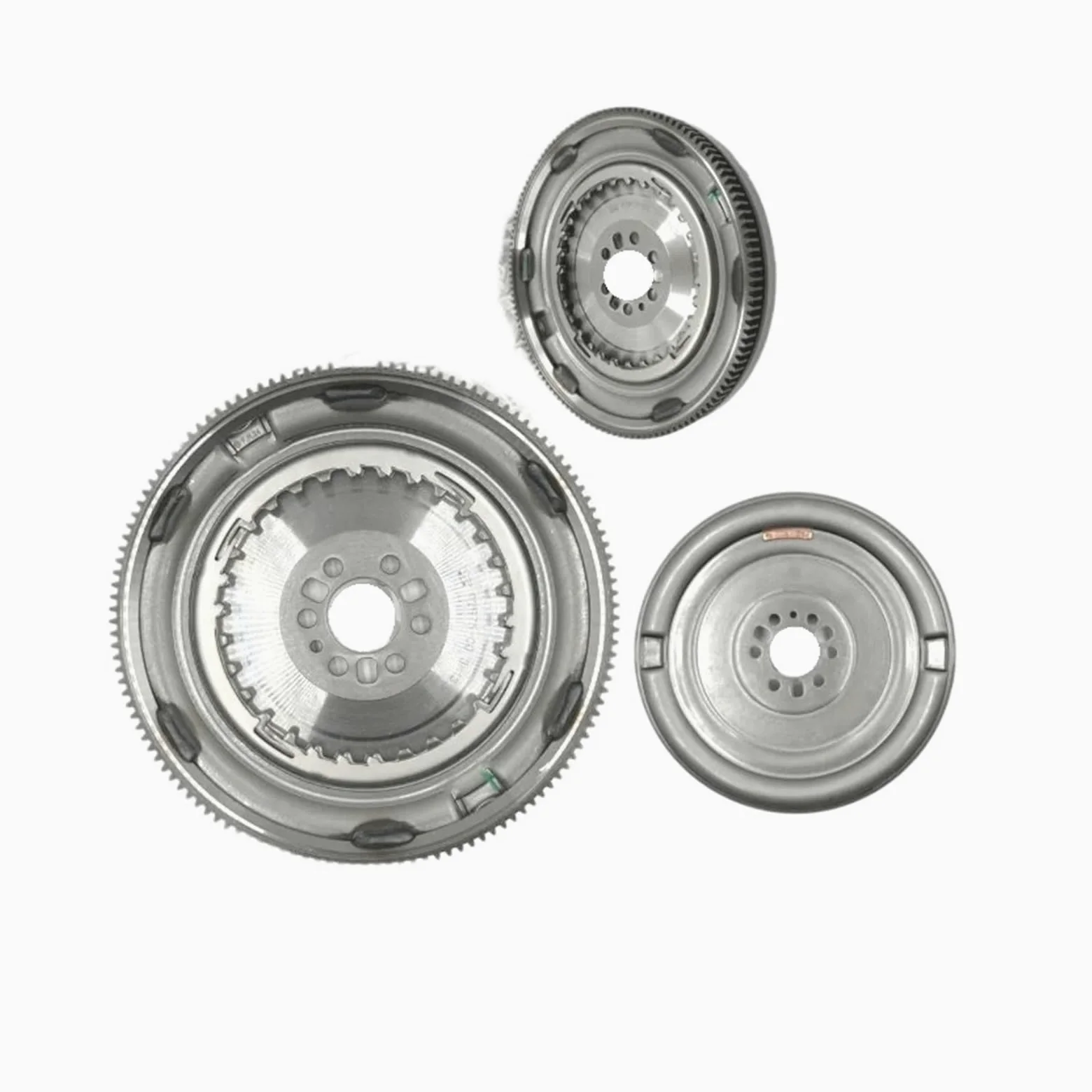 Genérico Conjunto de transmisión del automóvil para Volante de inercia de transmisión automática de 6/8 Agujeros y 129/132 Dientes para VW(6 Holes 129Teeth)