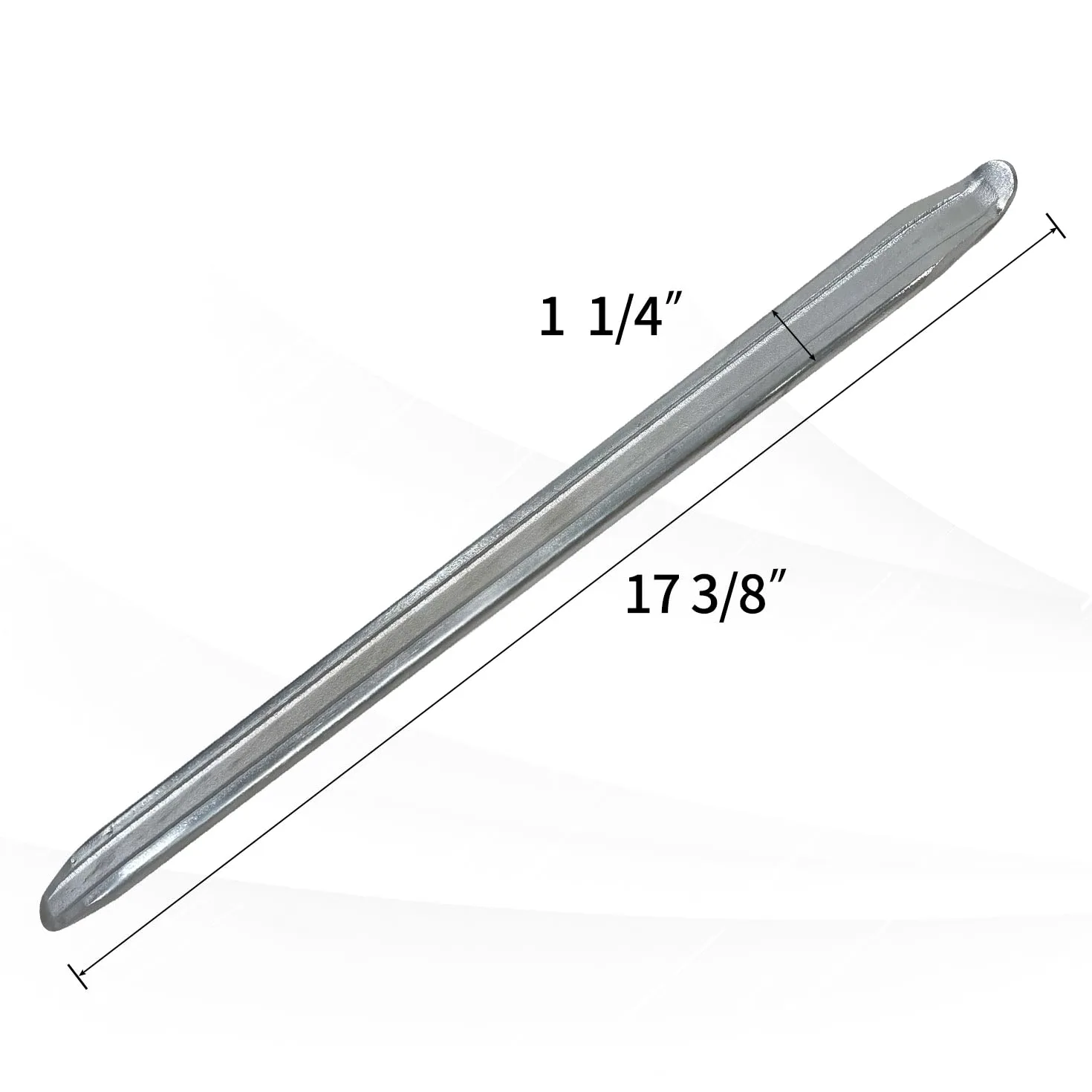 Sutekus 17.5 pulgadas cucharas de neumático montaje/hierro de desmontaje para mantenimiento de camiones auto, 2 piezas (17.5 pulgadas)