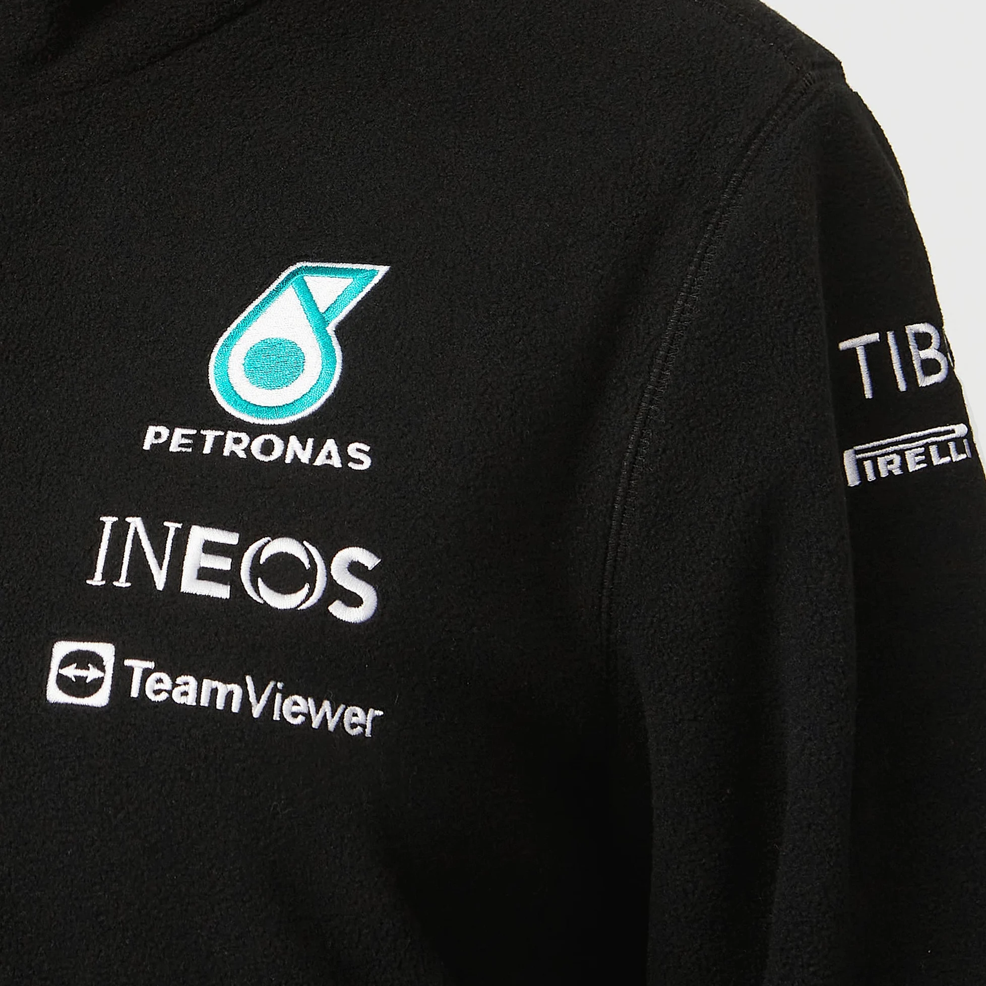 Mercedes AMG Petronas Formula One Team - Mercancía Oficial de Fórmula 1 - Forro polar con cremallera 1/4 Team 2022