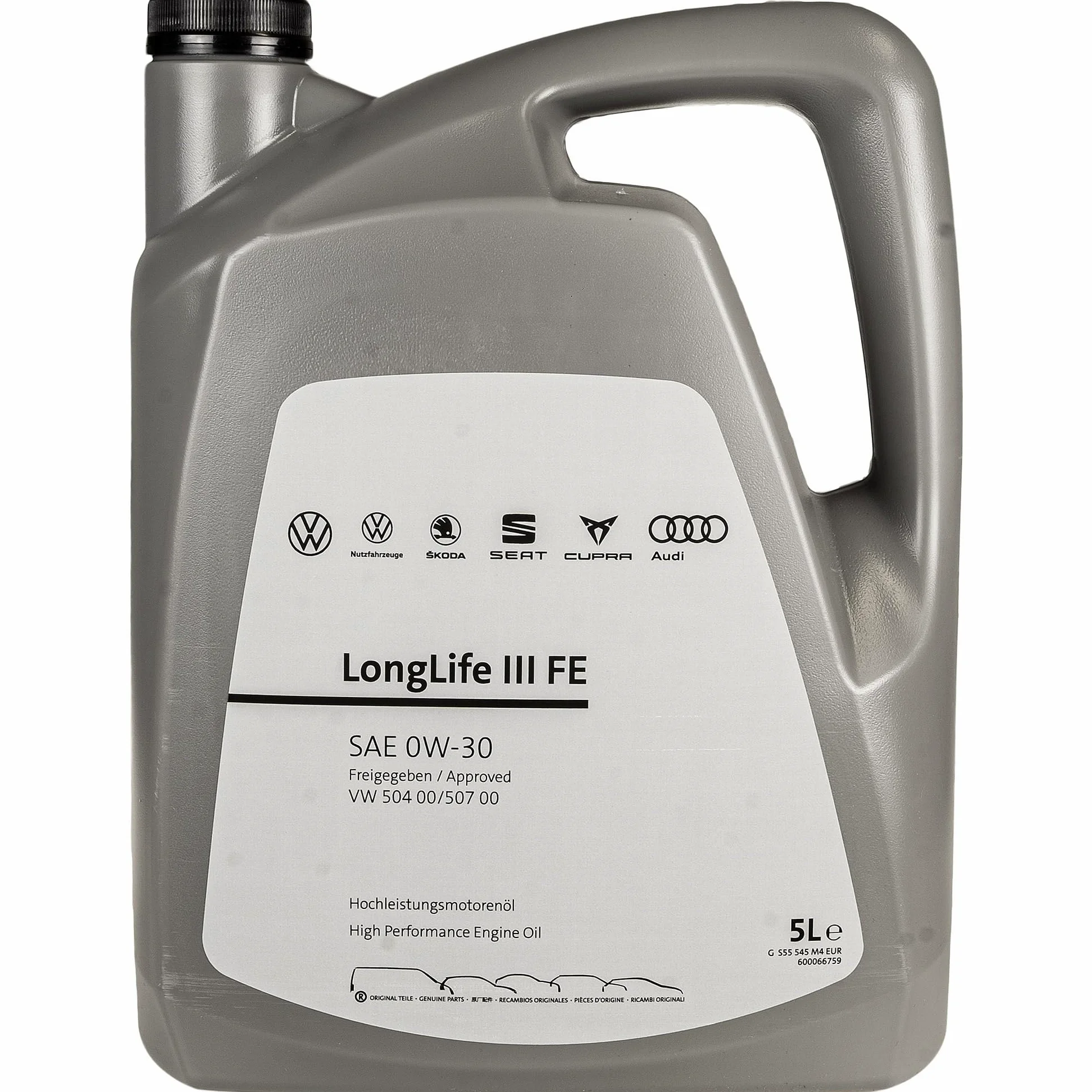 Paquete de inspección Kit de mantenimiento con 5 L 0W-30 aceite de motor LongLife 3 FE, filtro de aceite, filtro de aire, filtro de combustible, tapón de drenaje de aceite