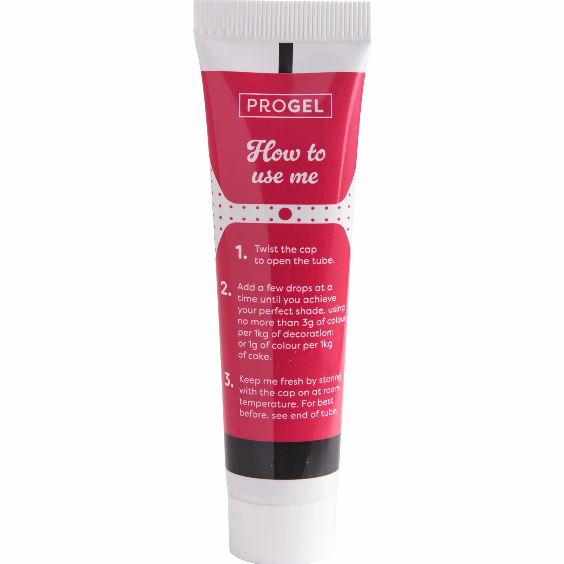 Rainbow Dust ProGel Colorante Alimentario Profesional Fresa 25g