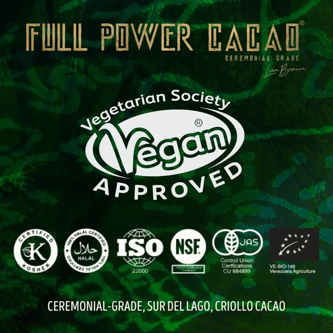 Cacao de Grado Ceremonial 250g Premium Crudo & Puro para Rituales - Venezuela