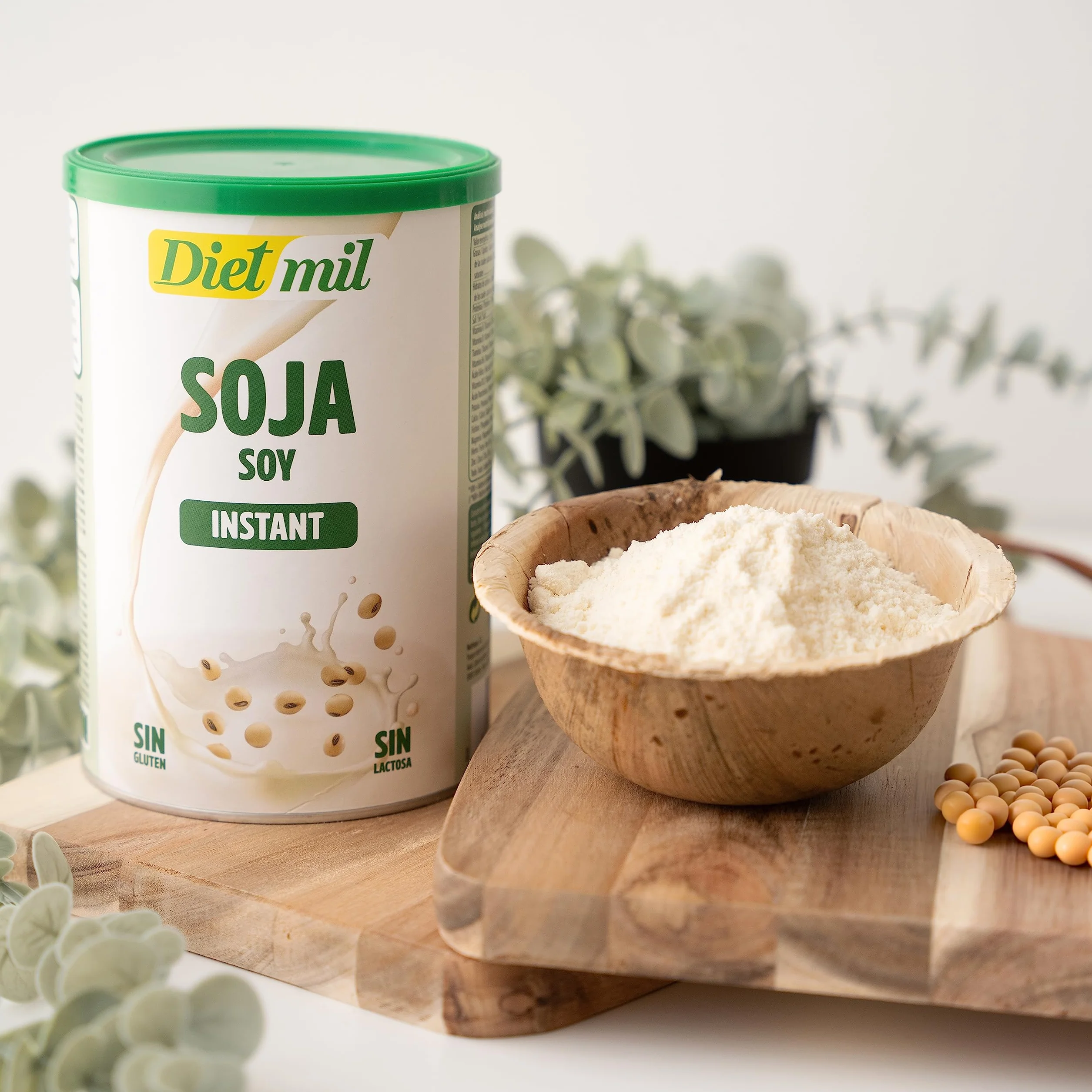 Naturgreen Dietmil Soja Calcium Instant Bio Bebida De Soja En Polvo 400 g