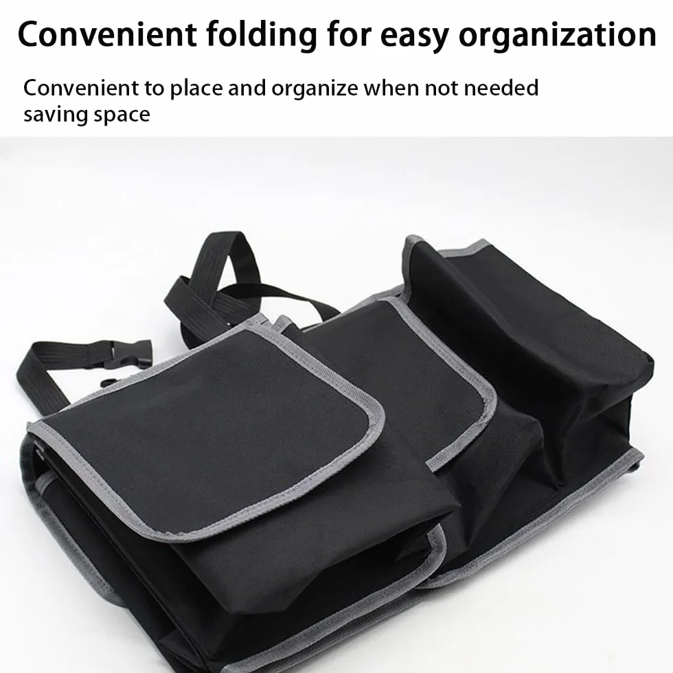 Organizador de maletero, bolsa de almacenamiento plegable, impermeable