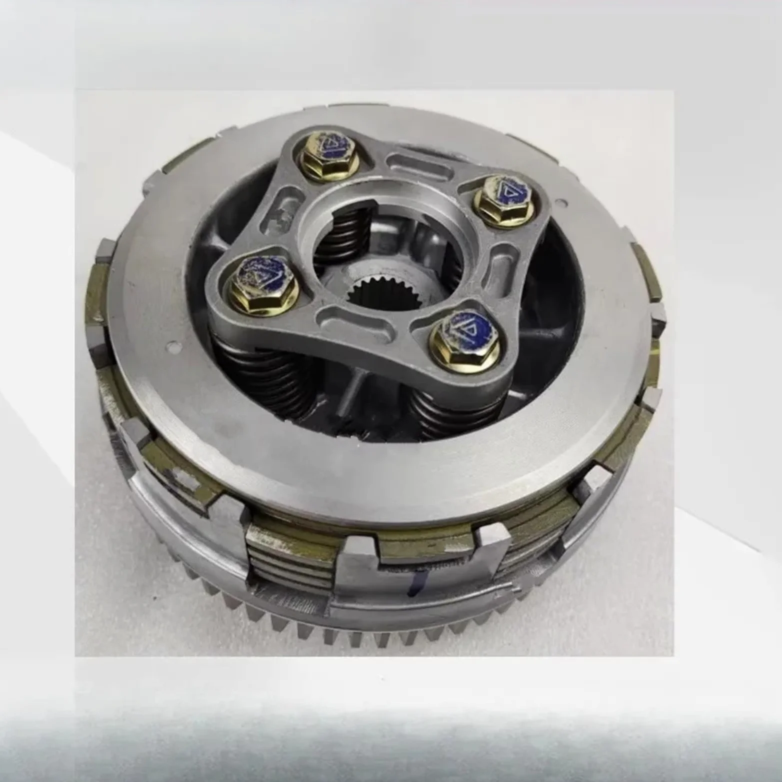 Juego de discos de embrague Ajuste para Zongshen 200cc motor embrague placa de fricción Assy RX1 ZY200 ZS150-51 ZS200-51 accesorios de motocicleta Embrague Asamblea | Clutch pressure plat