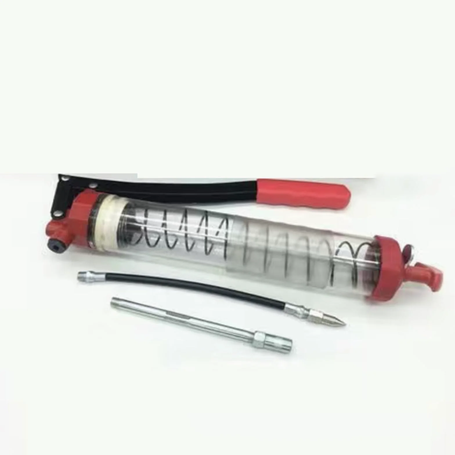 Boquilla Bomba de Engrase lubricador portátil del Arma de Grasa Manual 400CC, Conveniente para los Diversos automóviles y Naves Bomba de Engrase(B)