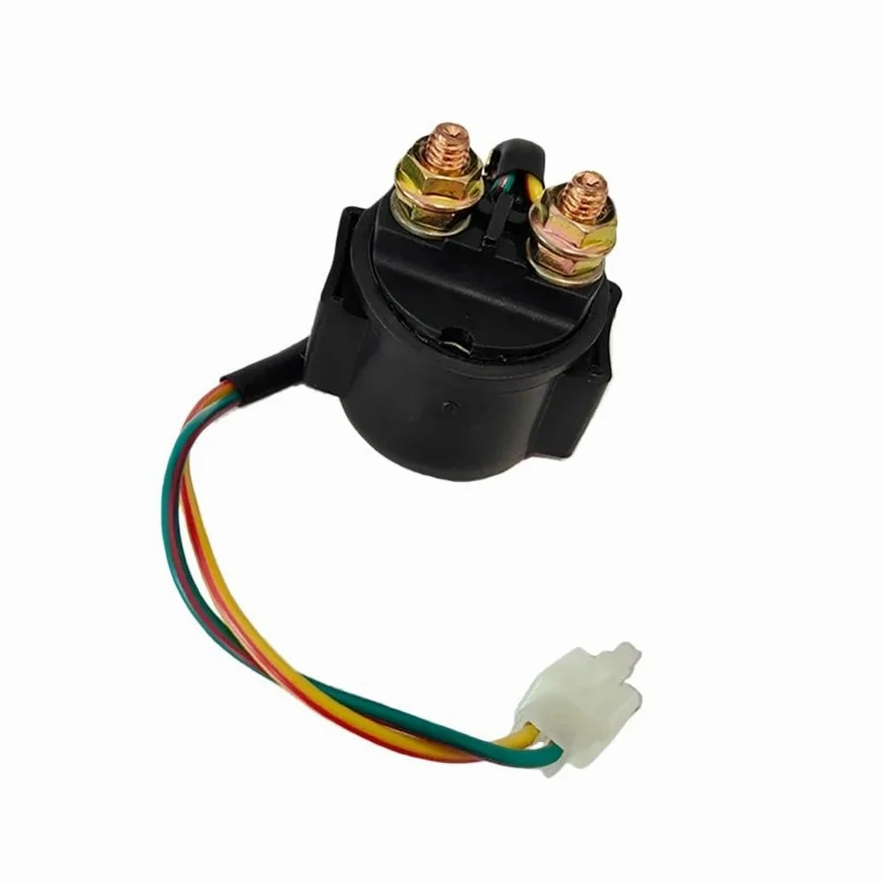 Relé Arranque Relé de arranque 12 V para motocicleta para NX250 TRX250 para Fourtrax Recon ATC250 ATC250ES para Large Red 3-Wheeler TRX250EX