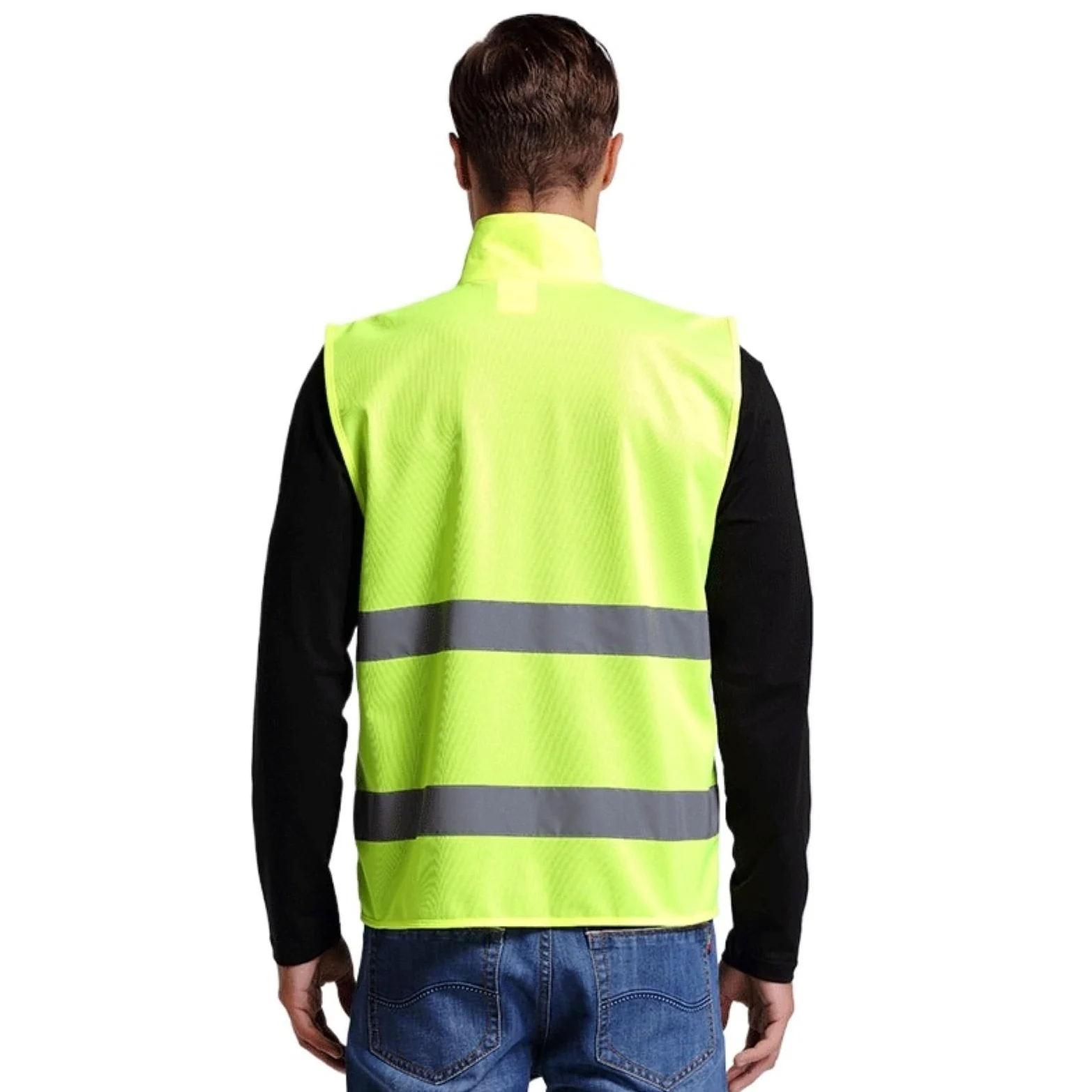 Chaleco Reflectante Multifuncional, Ropa Fluorescente De Seguridad Vial