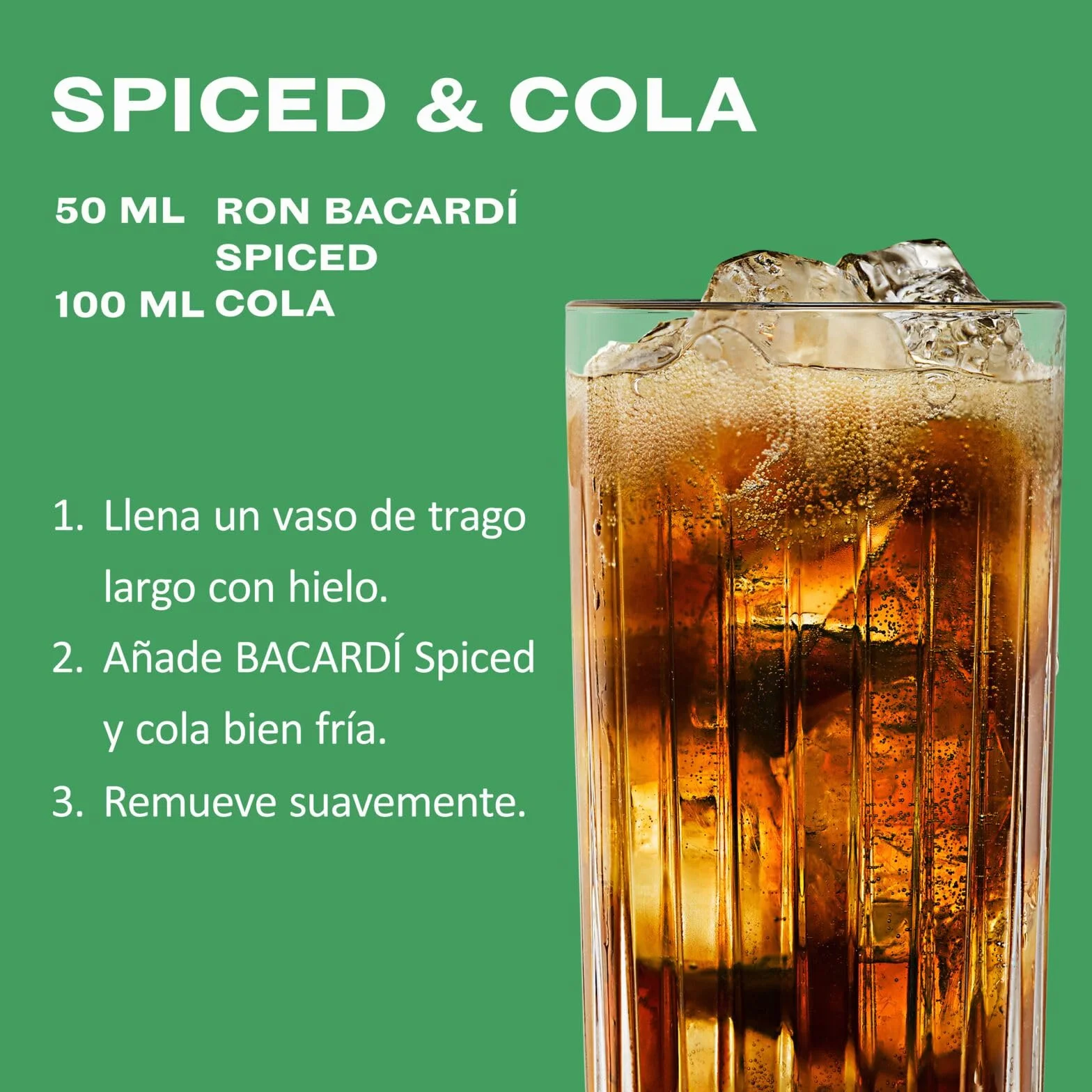 Ron BACARDÍ Spiced 35% 70 cl 700 ml licor envejecido en barrica con aromas naturales y especias