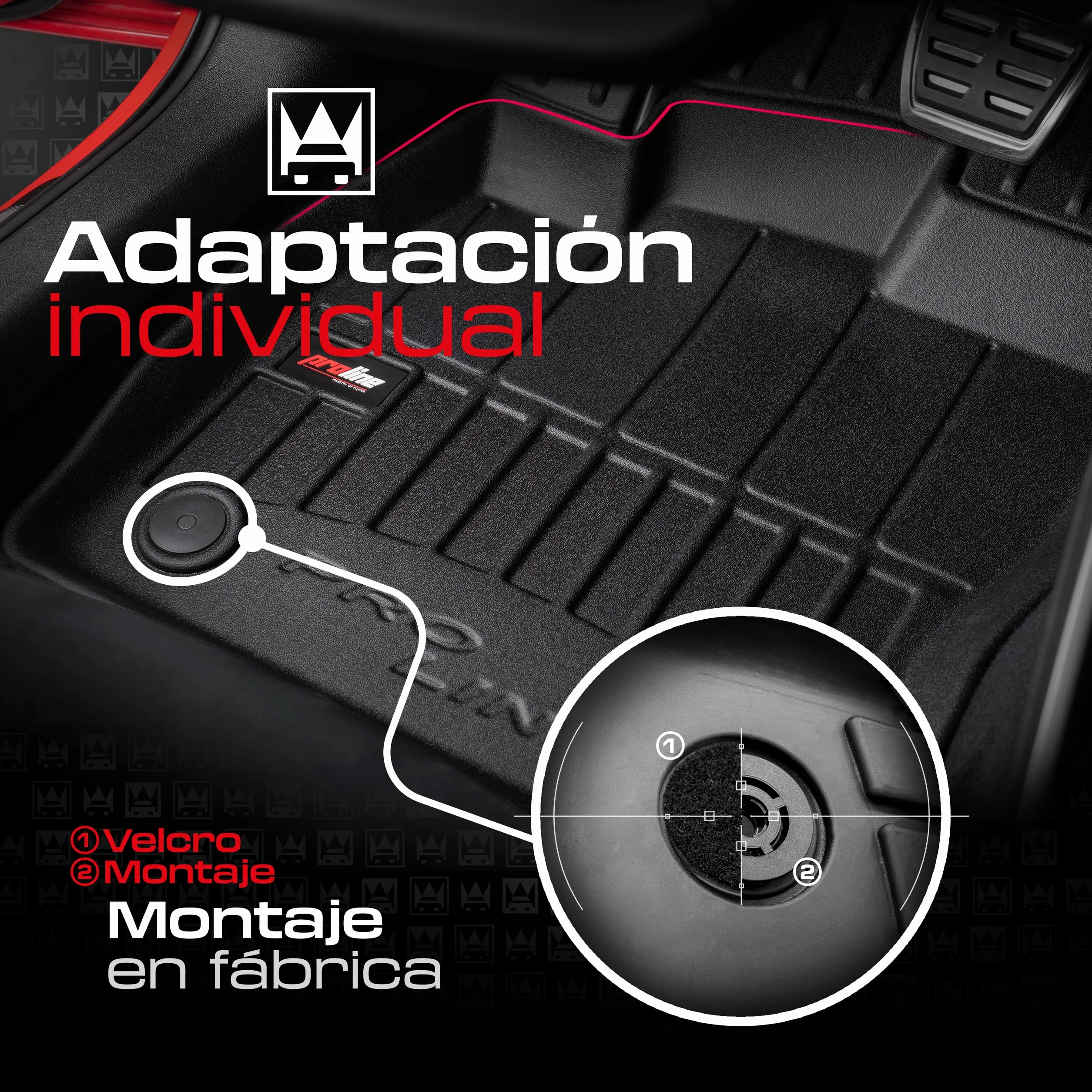 MOTOS Alfombrillas de Goma para BMW X5 E70 2006-2013 Mejore la Comodidad de Sus Viajes con la Alfombra Antideslizante Car 3D- Alfombrillas de Coche para Varias Estaciones