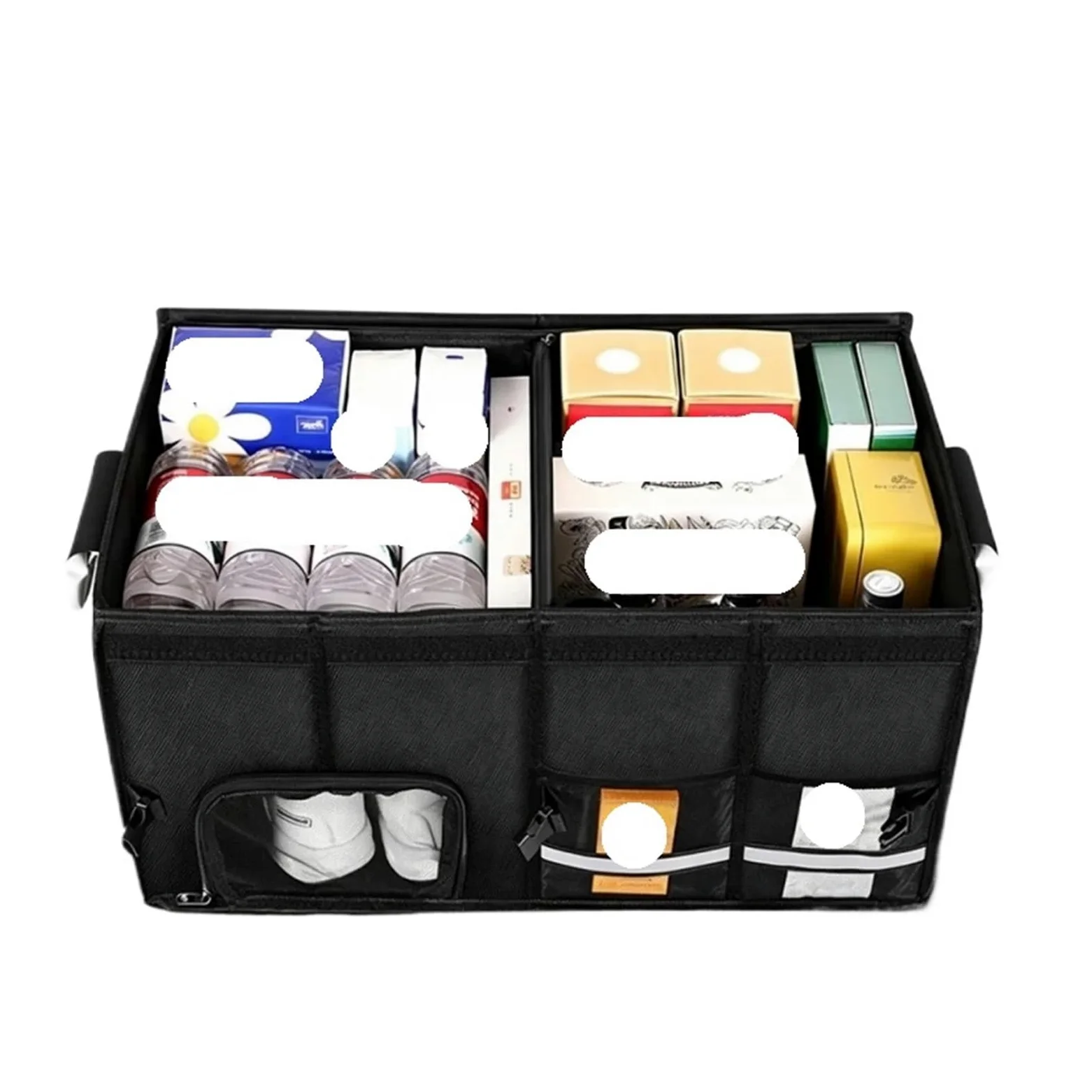 Organizador Maletero Coche Caja de almacenamiento plegable for maletero, organizador coche gran capacidad impermeable 36L/72L/110L for Camping/pesca(110L)