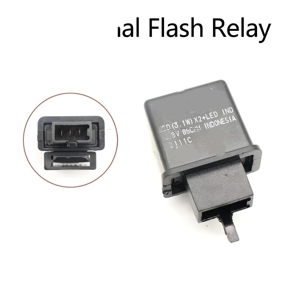Relé Intermitente Motocicleta Compatible Con Kawasaki Z900 Z650 ZX4R ZX4RR ZX6R ZX10R ZX 4R 4RR 6R 10R Luces De Señal De Para Motocicleta Relé De Flash