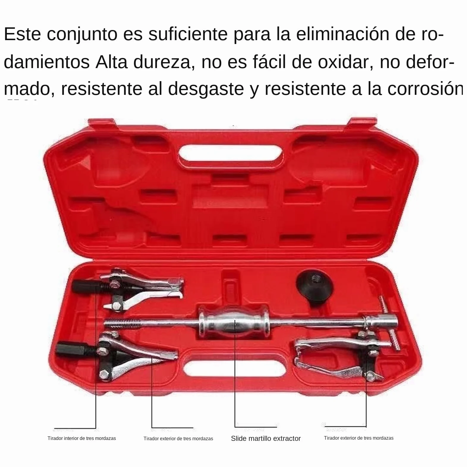 Juego De Extractores De Rodamientos Interior Y Exterior Extractores | Accesorios De Desmontaje Robustos Para Entusiastas Principiantes