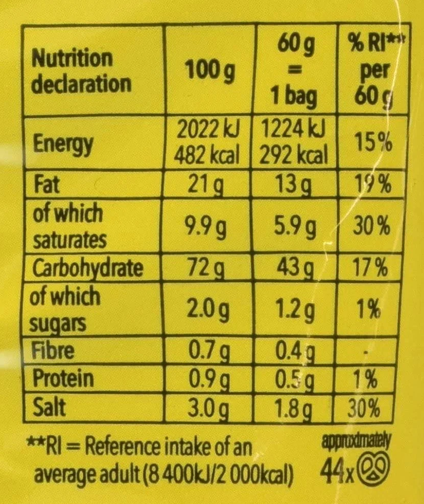 Schar Gluten Free Pretzels 60 g Pack of 5