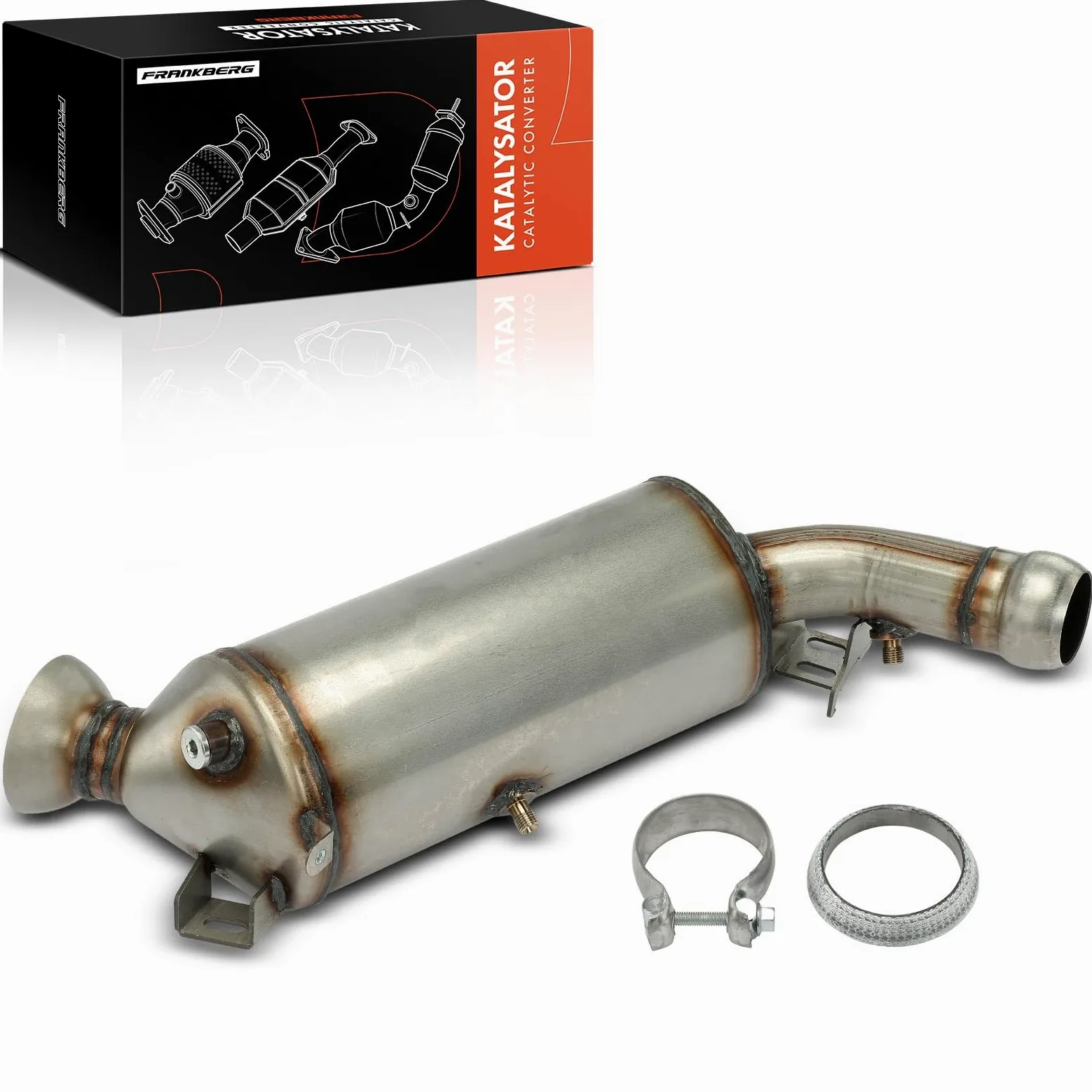 Frankberg Filtro de partículas diésel (DPF) 2044900056 | Compatible con: Clase C W204, Clase C Modelo T S204