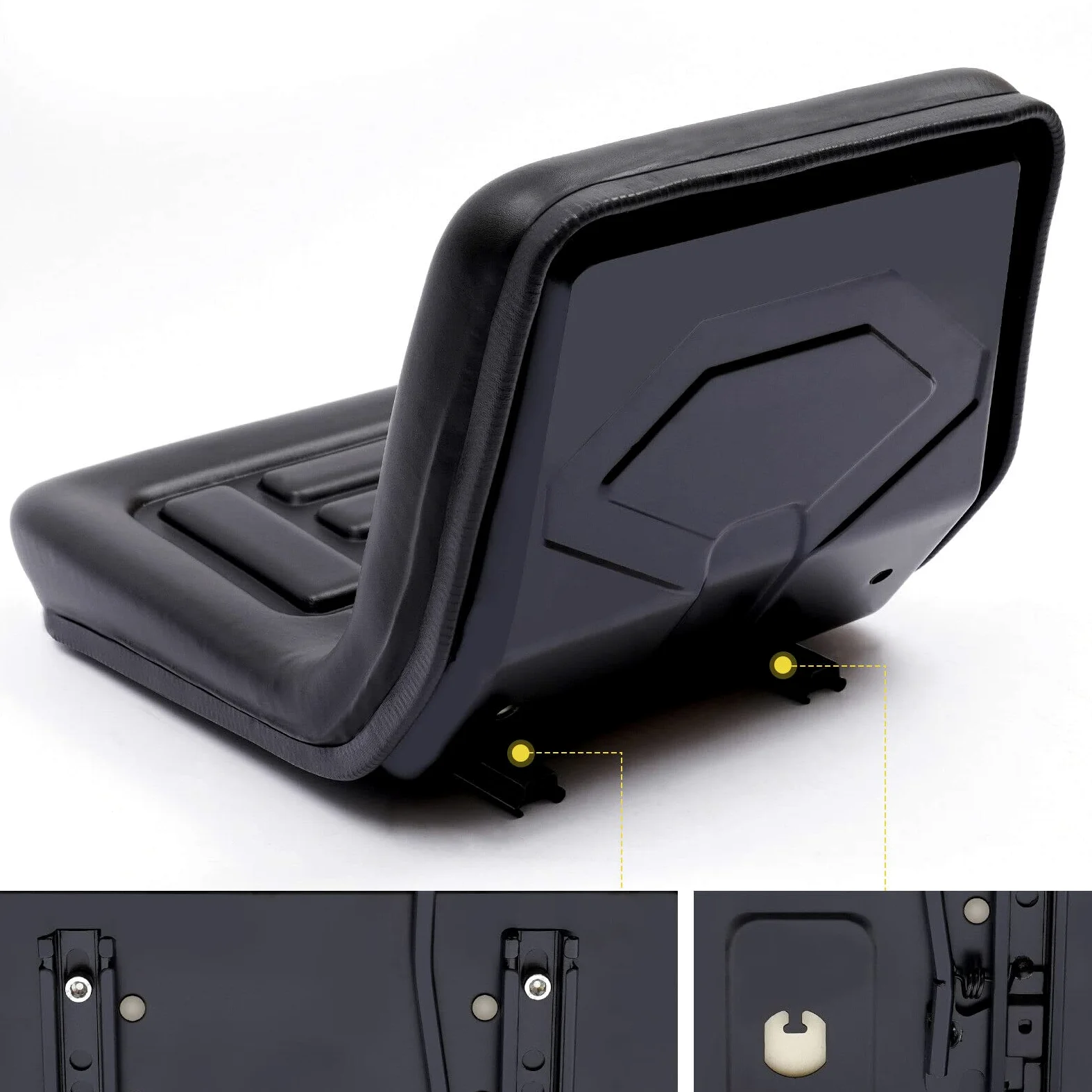 Asiento Universal para Tractor de Césped Elevador Ajustable