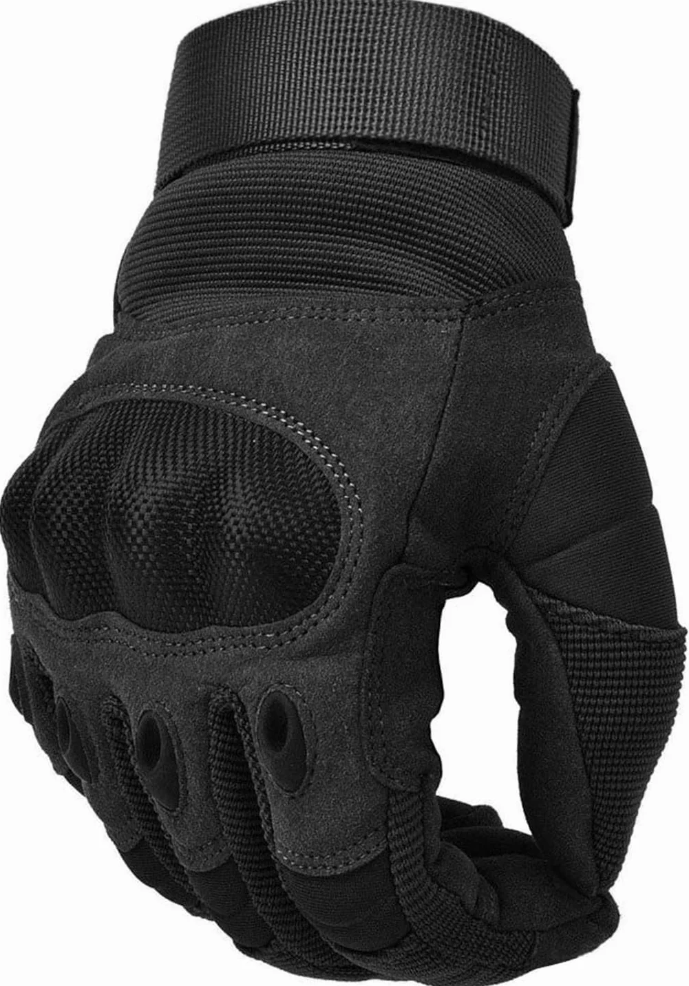 Guantes de Moto para Hombre, Guante de Verano para Pantalla Táctil con Nudillos Duros, Guantes Protectores para Airsoft Motocross Scooter Ciclomotores ATV Paitball Bicicleta de Montaña