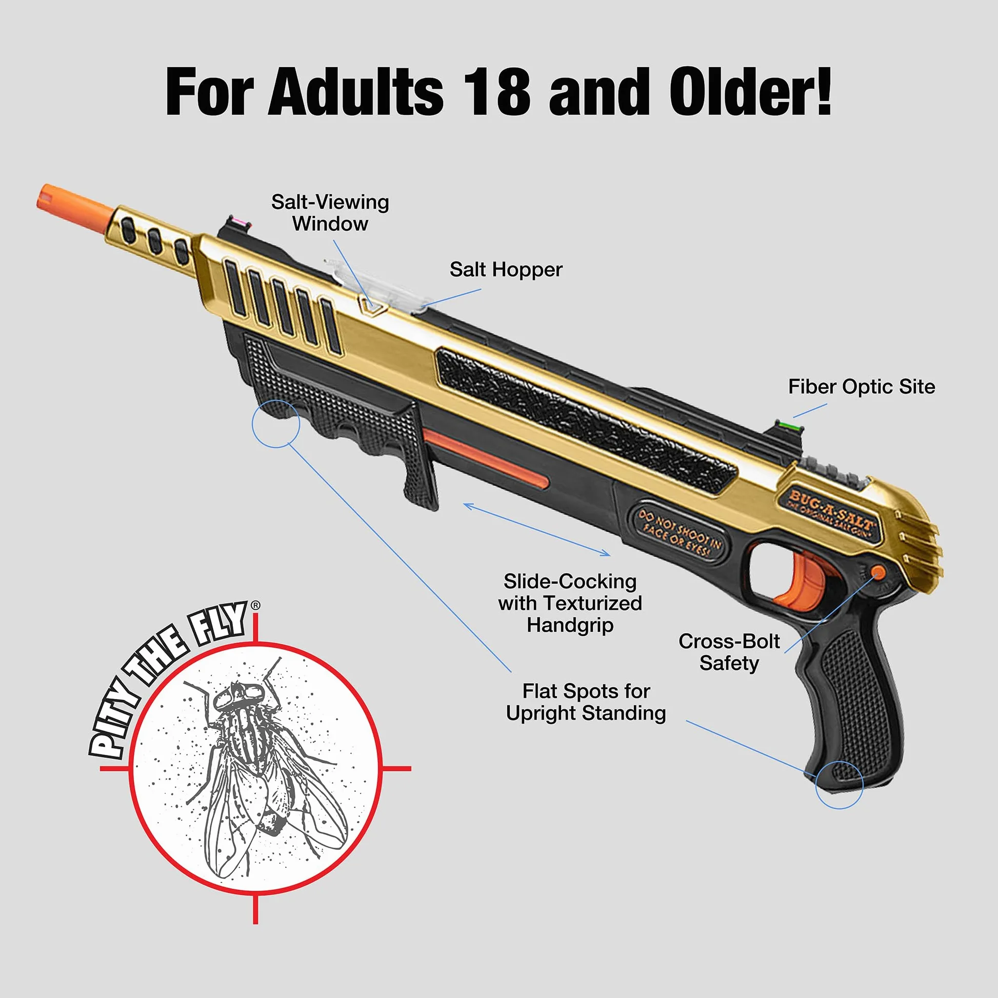 Bug-A-Salt Gold Digger Fibra Optic 3.0
