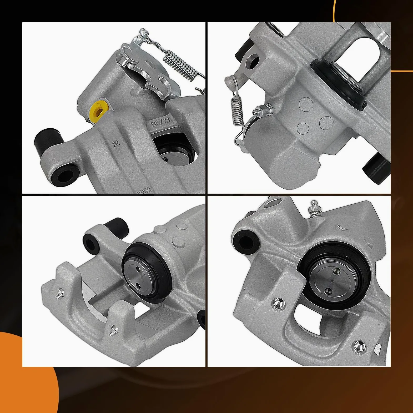maXpeedingrods 2 pinzas de freno trasero derecho para Opel Signum Vectra 542477 93181404 95520073 344006