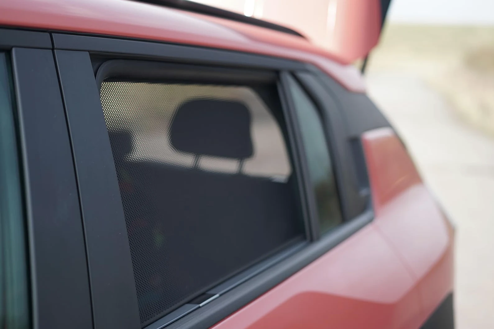 CAR SHADES Juego Compatible con Kia EV3 2024- (4-Partes) cortinillas Parasol a Medida