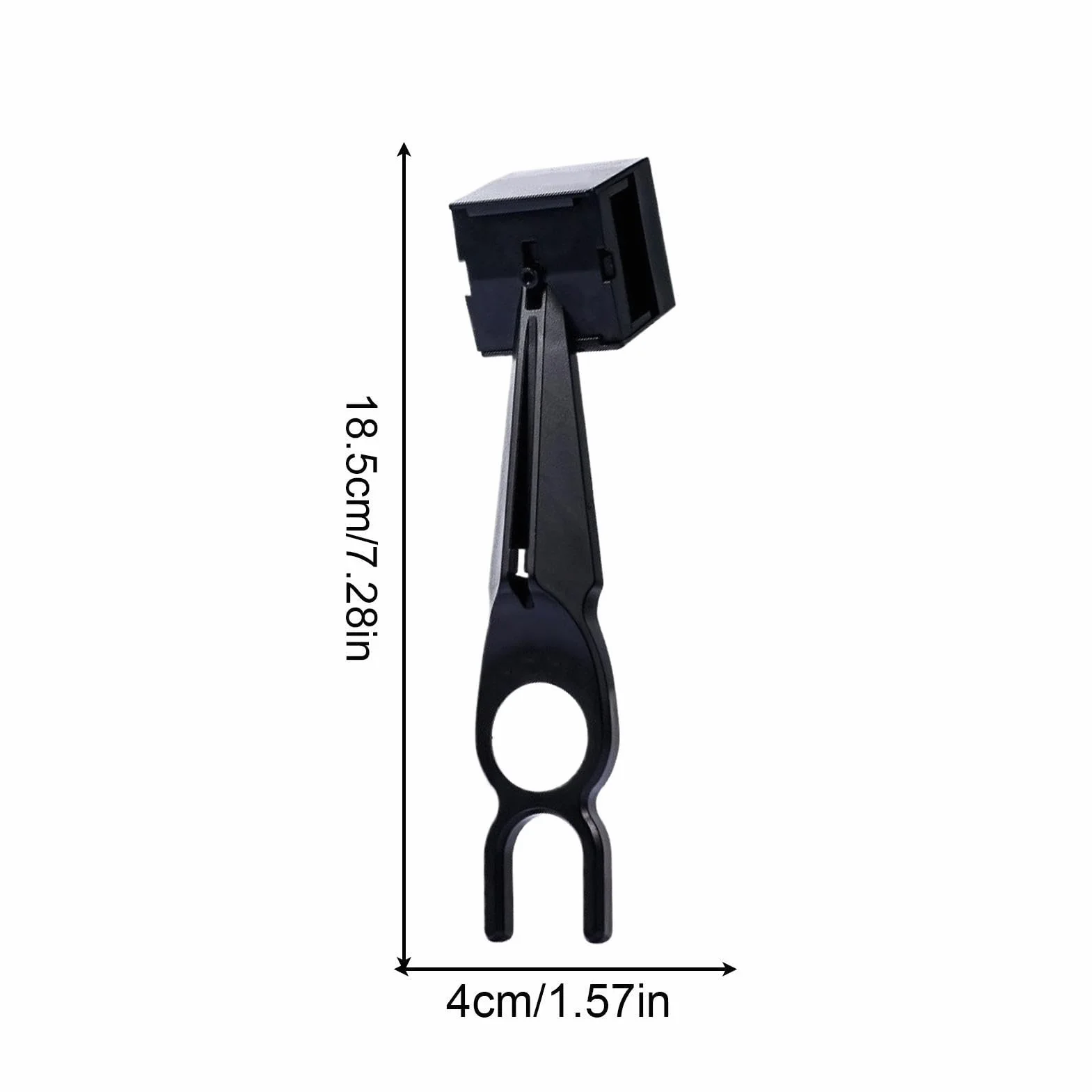 Engrasador de cadena para moto – Aplicador lubricante | Limpiador antisalpicaduras para cadena | Para bicicleta, ciclomotor, dos ruedas – Lubricación sin suciedad – Material policarbonato 18.5